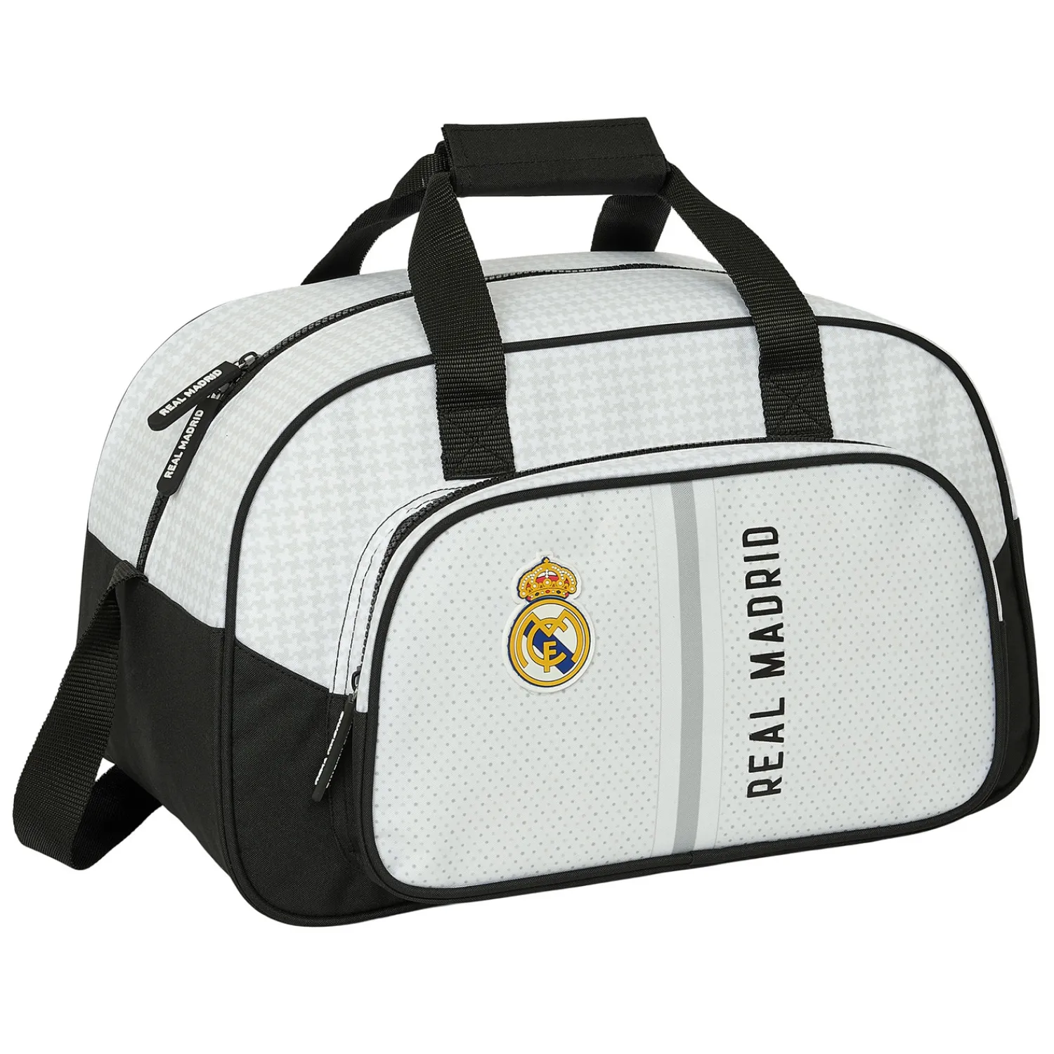 SAFTA S.A. Bolsa Deporte Blanca/Negra Real Madrid