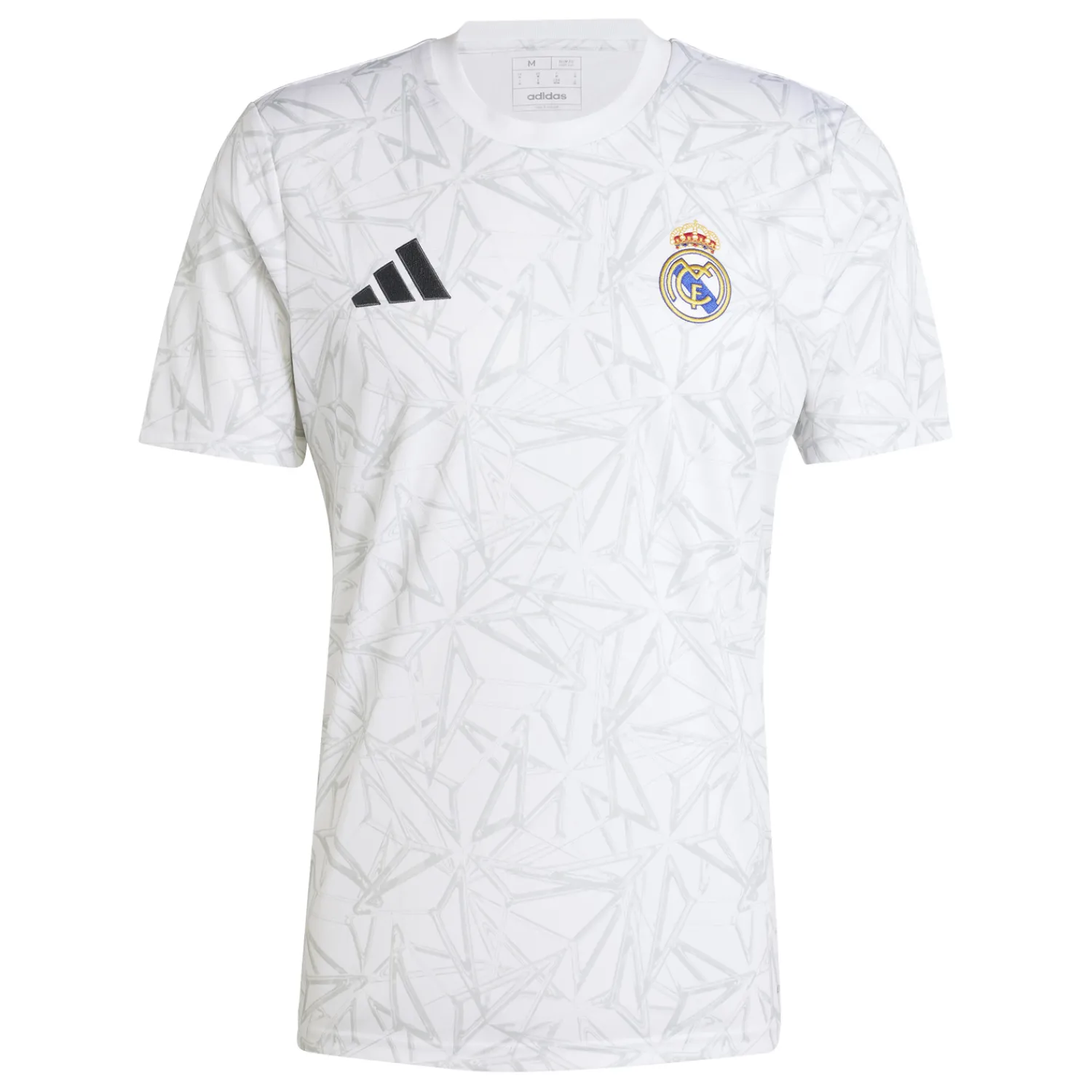 Hombre Adidas España, S.A.U Camiseta Calentamiento Hombre Blanca 24/25