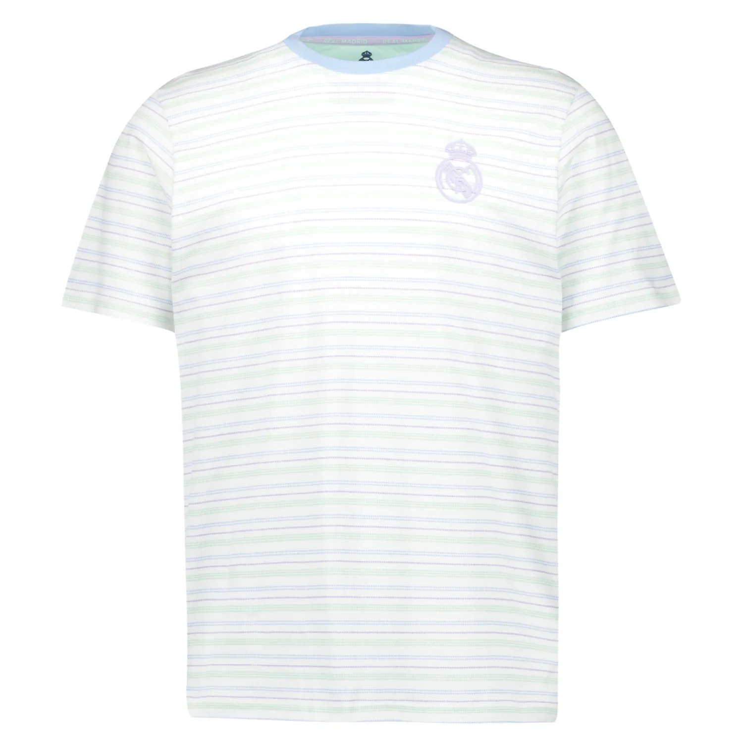 Hombre Foundry Camiseta de Rayas Hombre Tono Claro Real Madrid