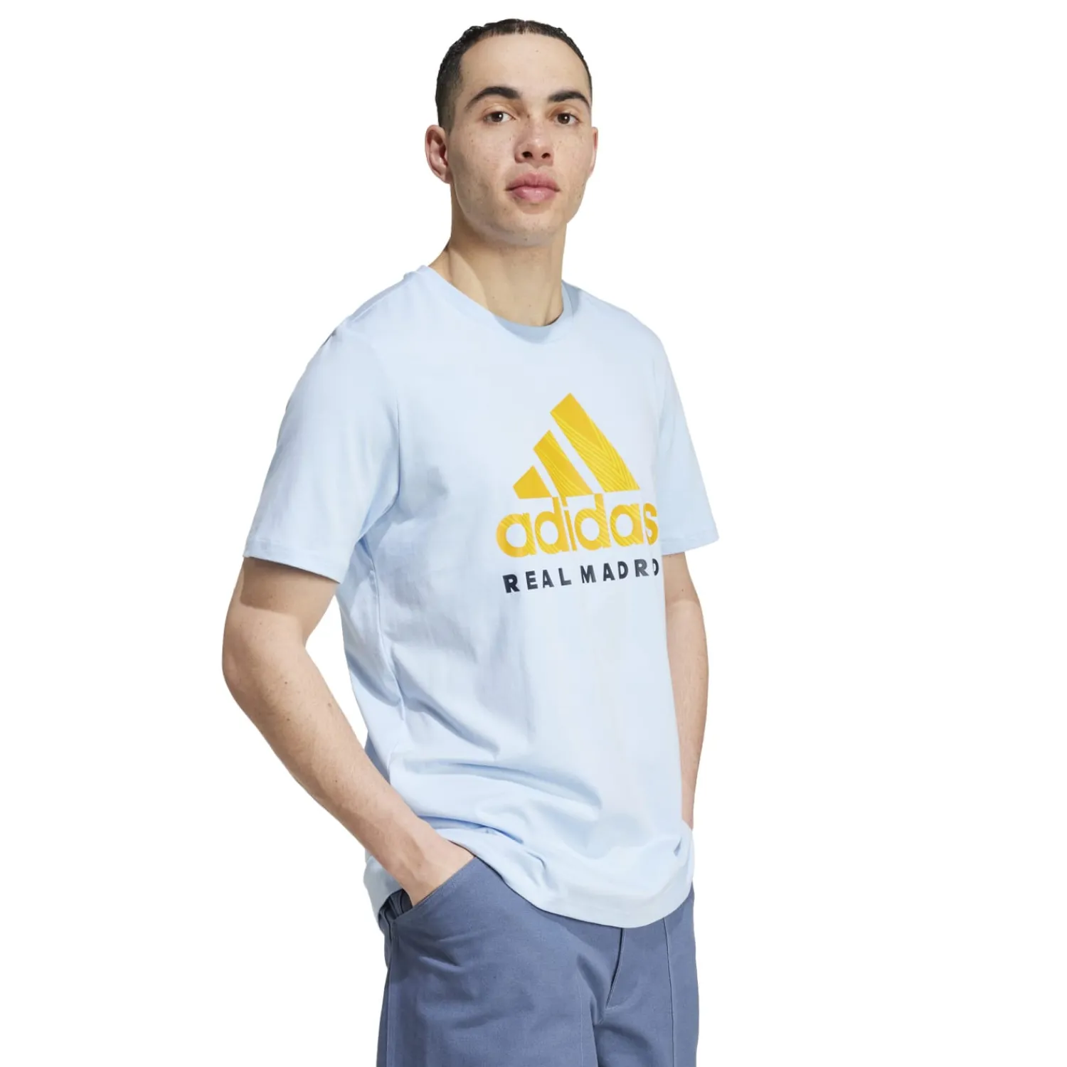 Hombre Adidas España, S.A.U Camiseta Hombre adidas SZN Azul 24/25