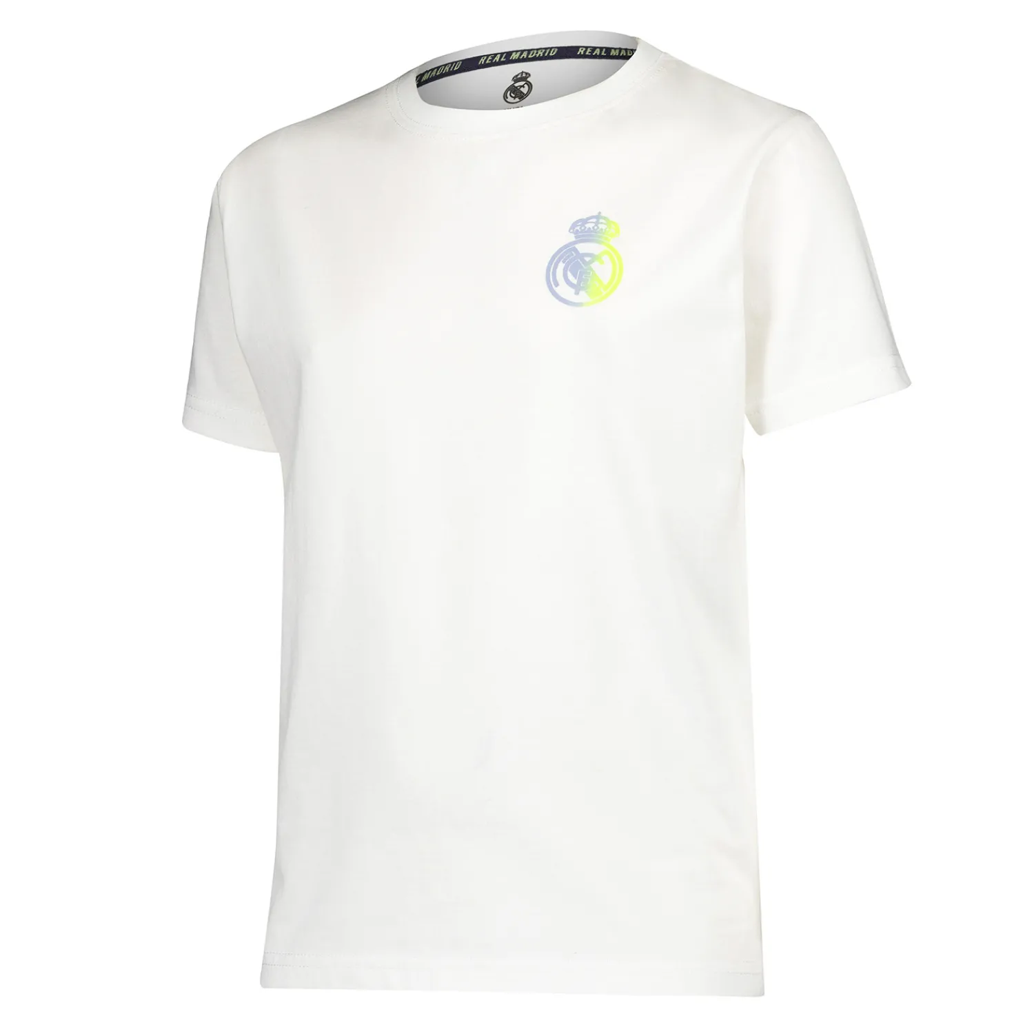 ITEX Camiseta Niño Fan Kids Estampada Blanca Real Madrid