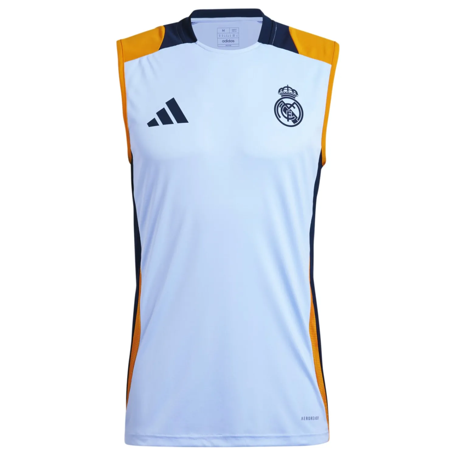 Hombre Adidas España, S.A.U Camiseta Técnica Sin Mangas Hombre Entrenamiento Azul 24/25