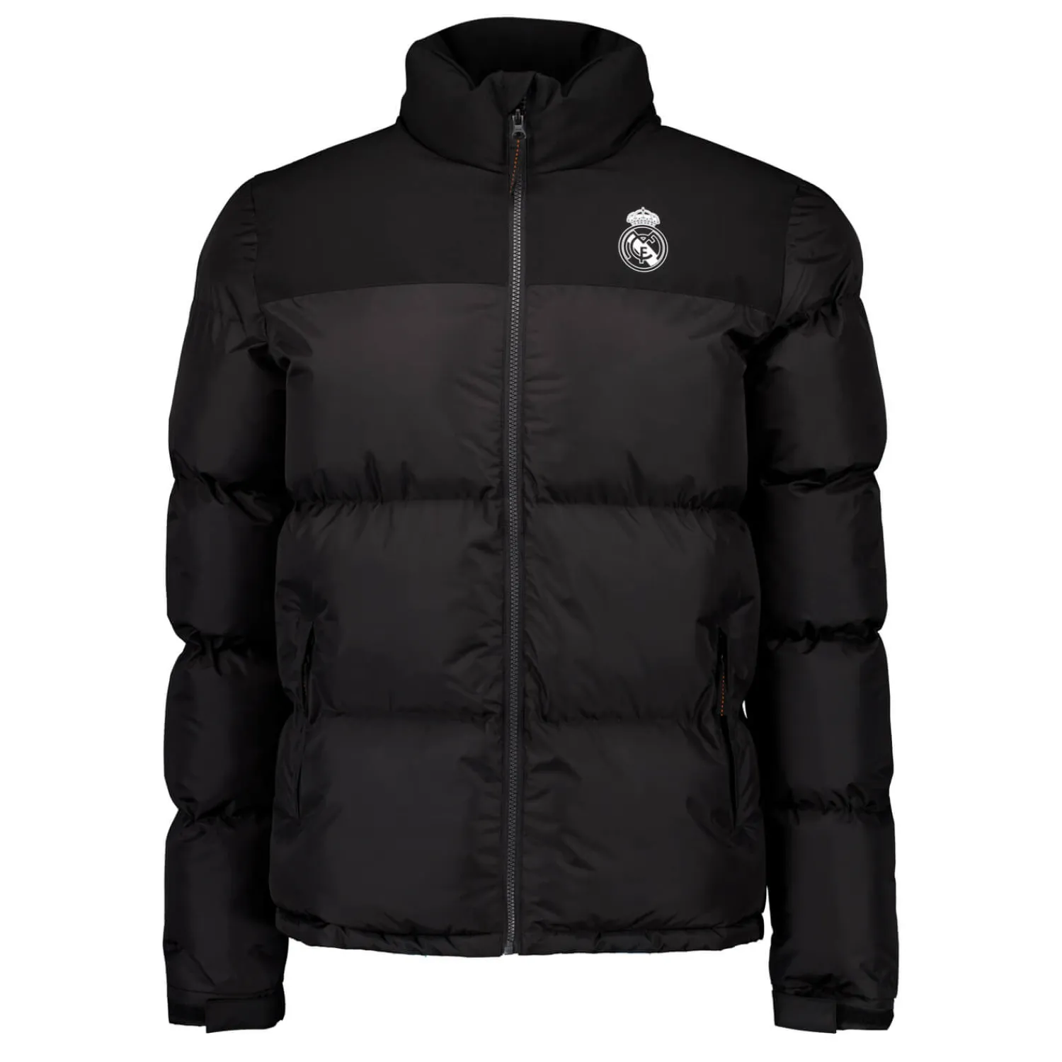 Hombre MBA Solutions Chaqueta Acolchada Hombre Outerwear Negra Real Madrid