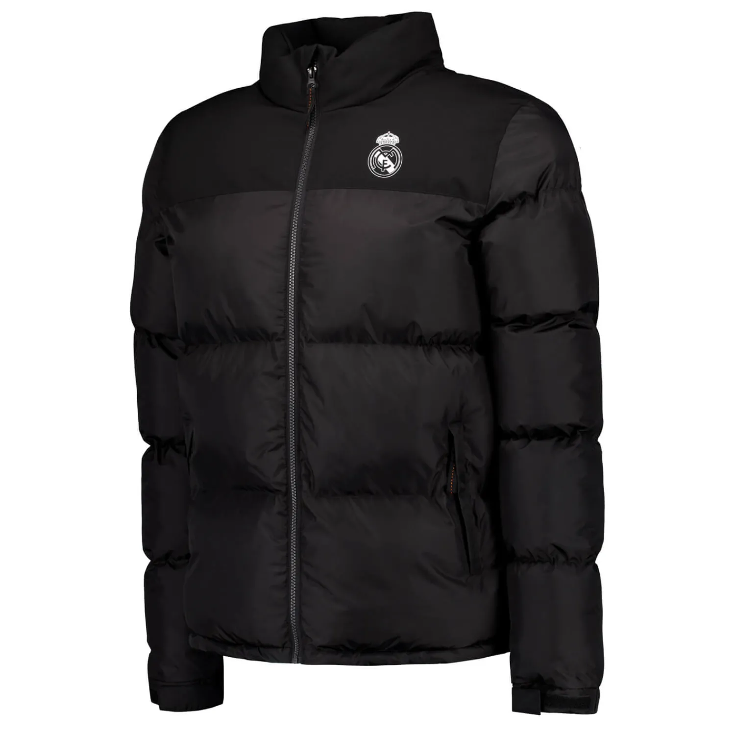 Hombre MBA Solutions Chaqueta Acolchada Hombre Outerwear Negra Real Madrid