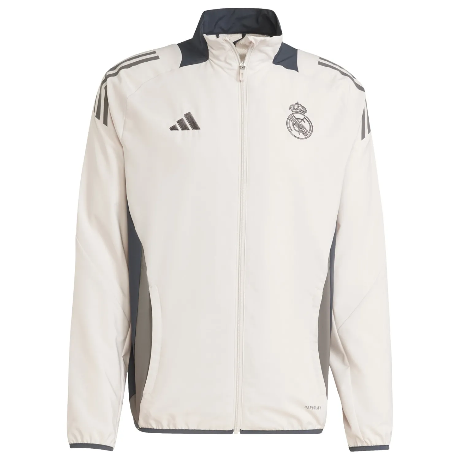 Hombre Adidas España, S.A.U Chaqueta Chándal Hombre adidas Entrenamiento UCL Beige 24/25