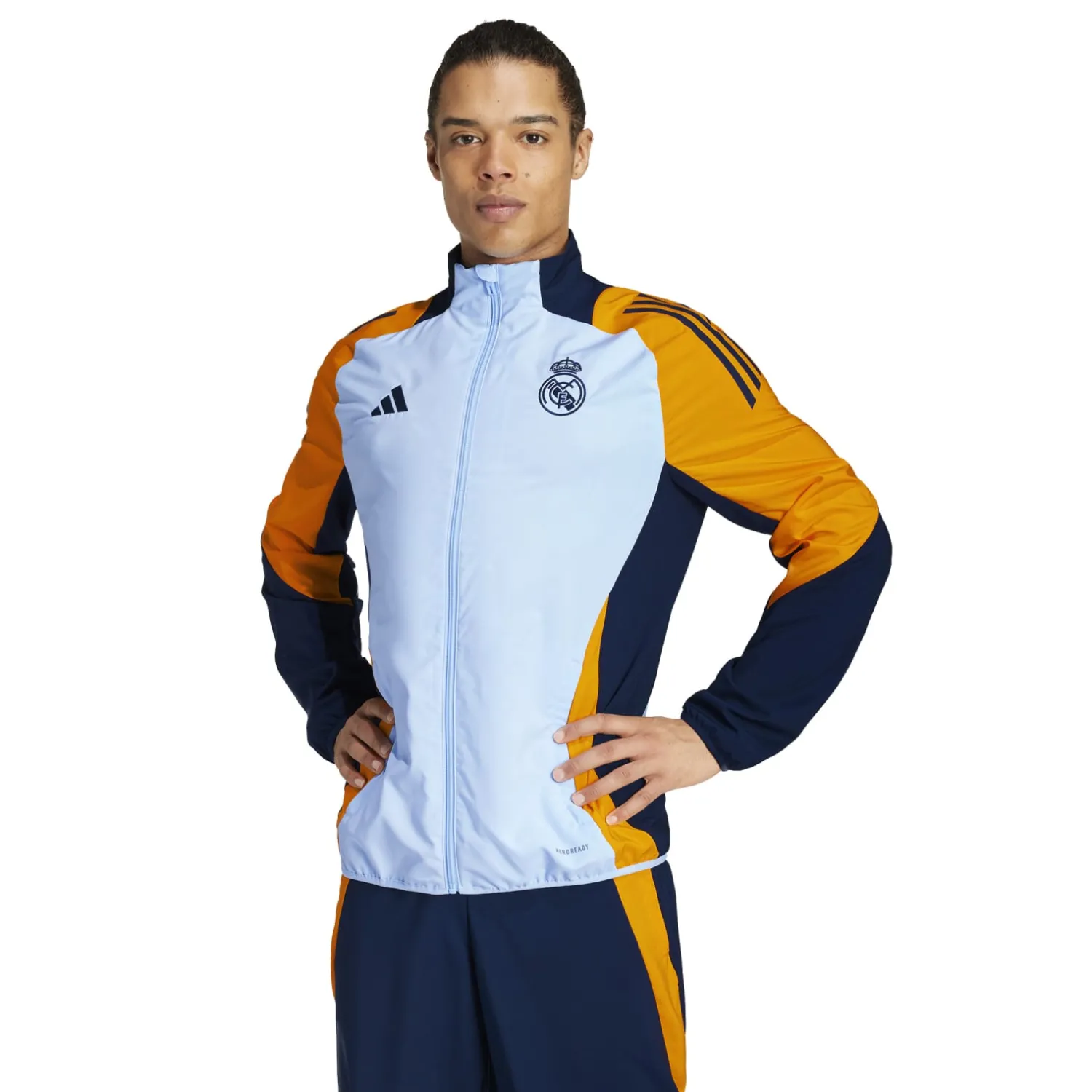 Hombre Adidas España, S.A.U Chaqueta Chándal Hombre Entrenamiento Azul 24/25