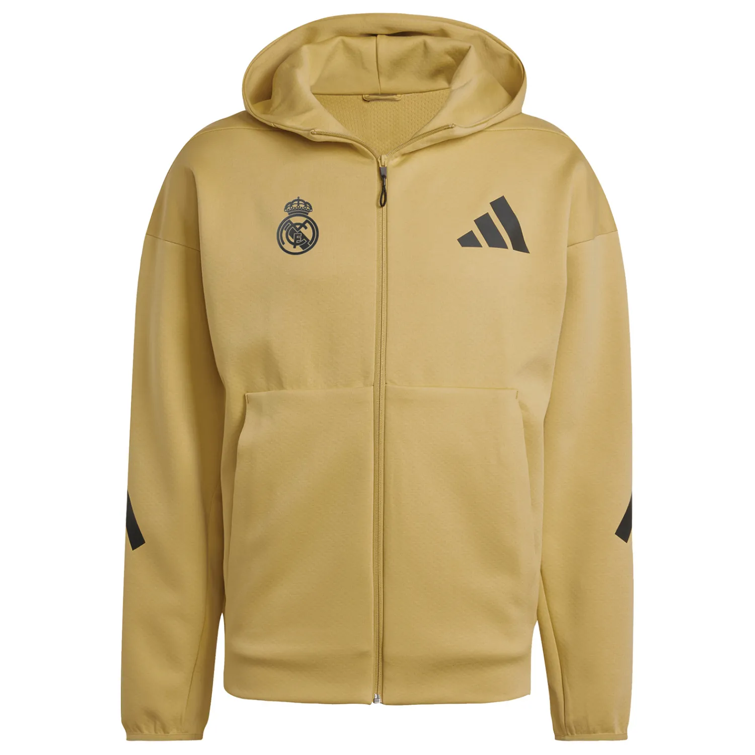 Hombre Adidas España, S.A.U Chaqueta Cremallera Hombre adidas Real Urban Beige