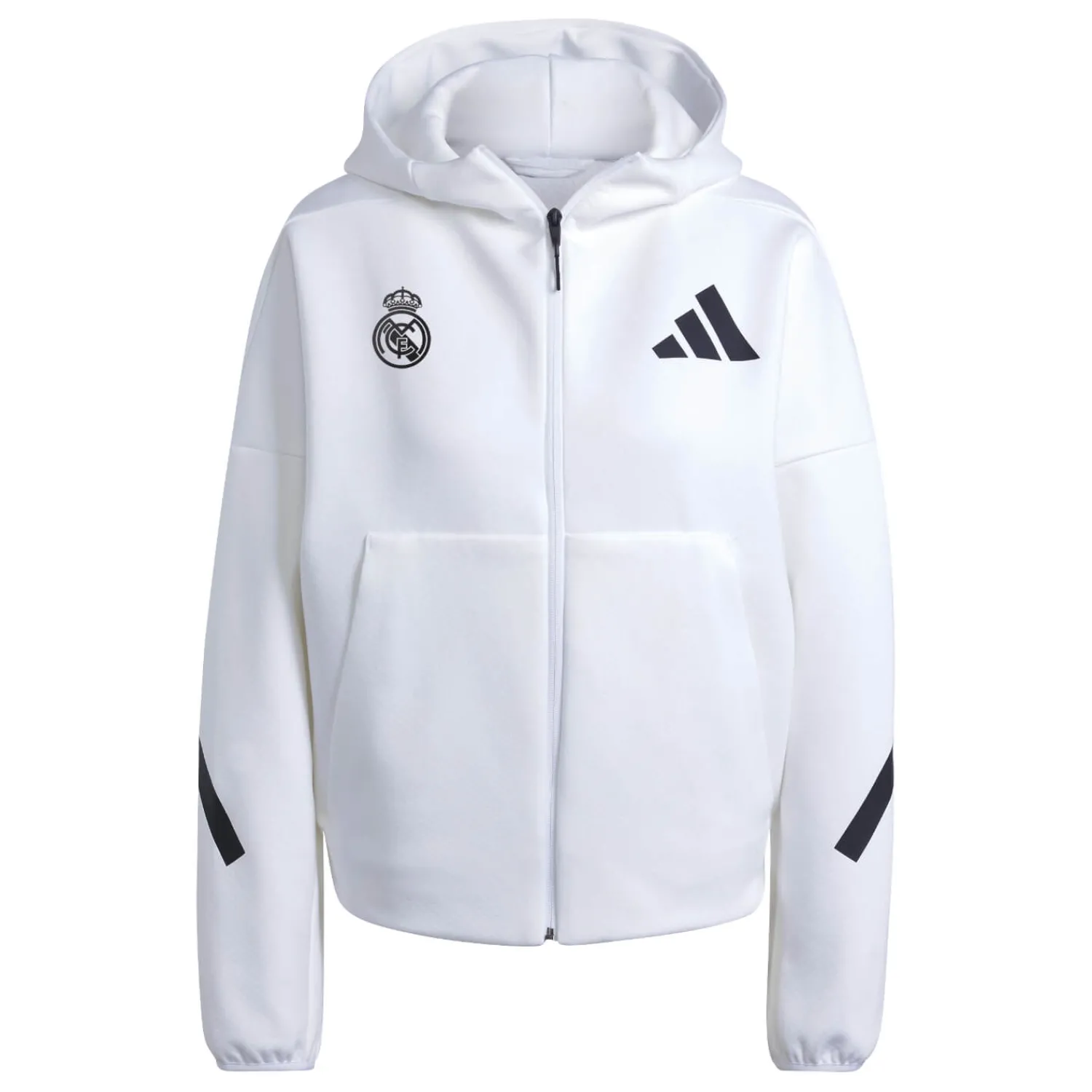 Mujer Adidas España, S.A.U Chaqueta Cremallera Mujer adidas Real Urban Blanca