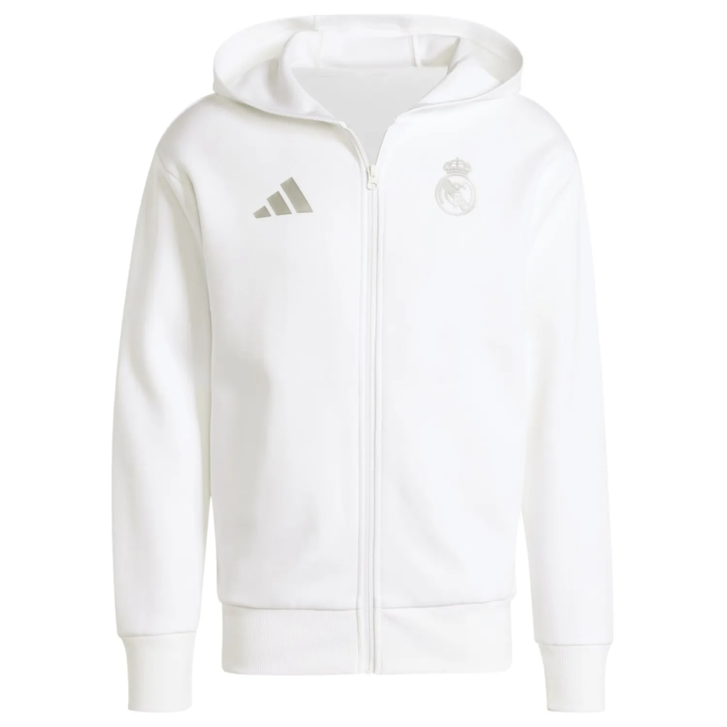 Hombre Adidas España, S.A.U Chaqueta Himno Hombre Blanca 24/25