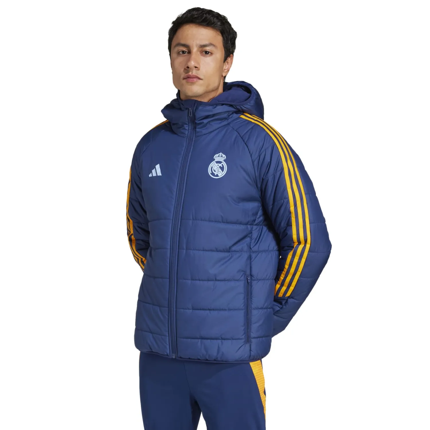 Hombre Adidas España, S.A.U Chaqueta Invierno Hombre adidas Entrenamiento 24/25 Azul Marino