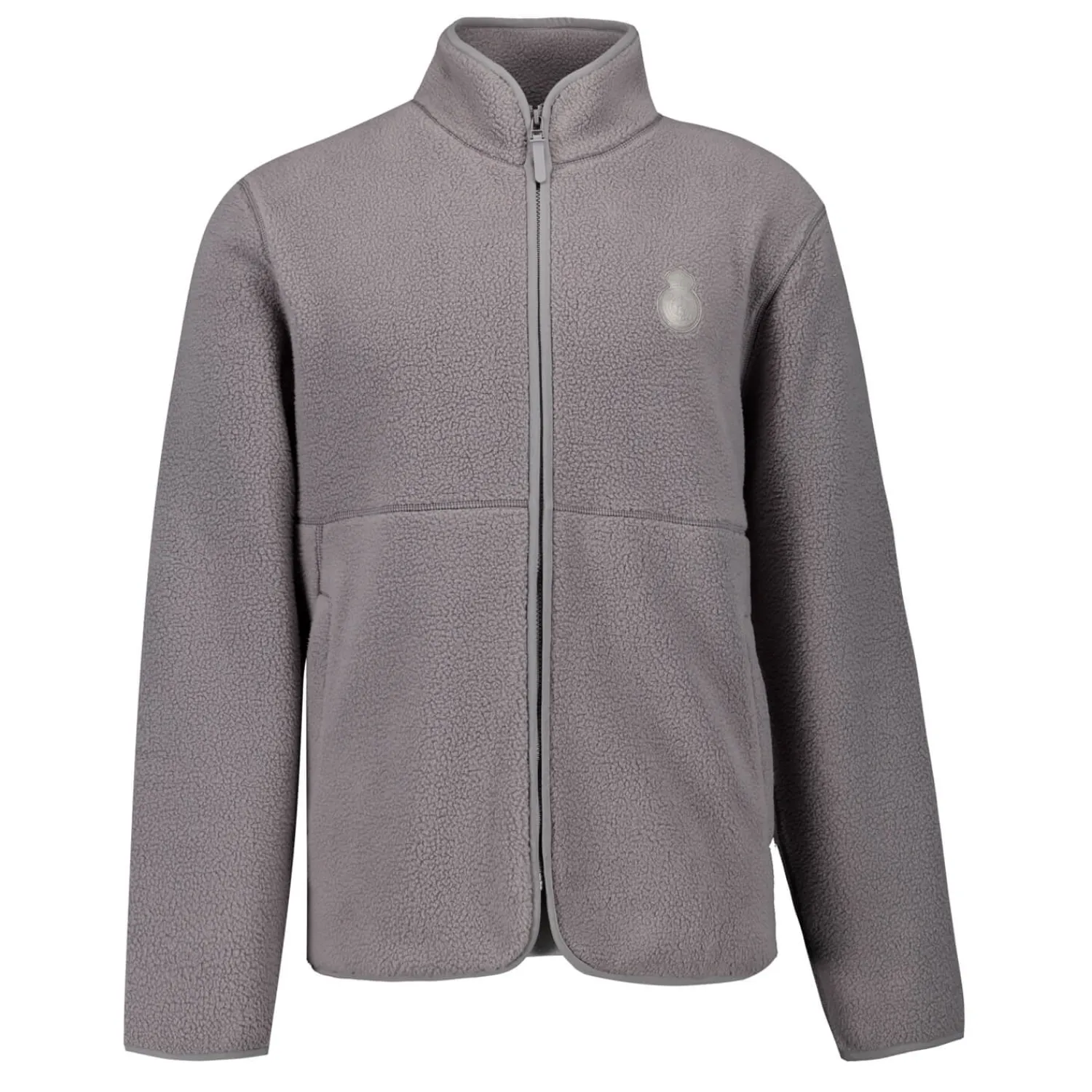 Hombre MBA Solutions Chaqueta Sherpa Hombre Outerwear Gris Real Madrid