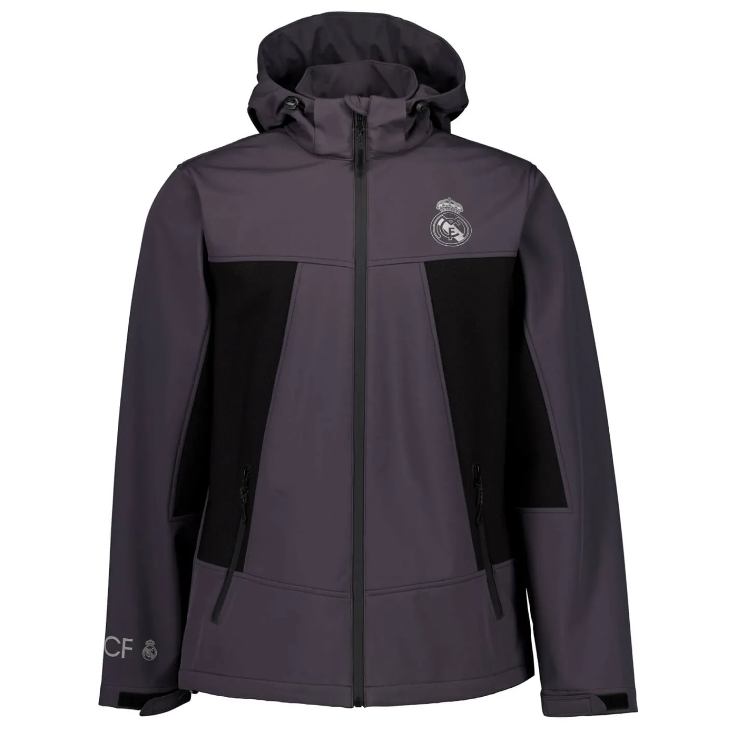 Hombre MBA Solutions Chaqueta Softshell Hombre Outerwear Gris Real Madrid