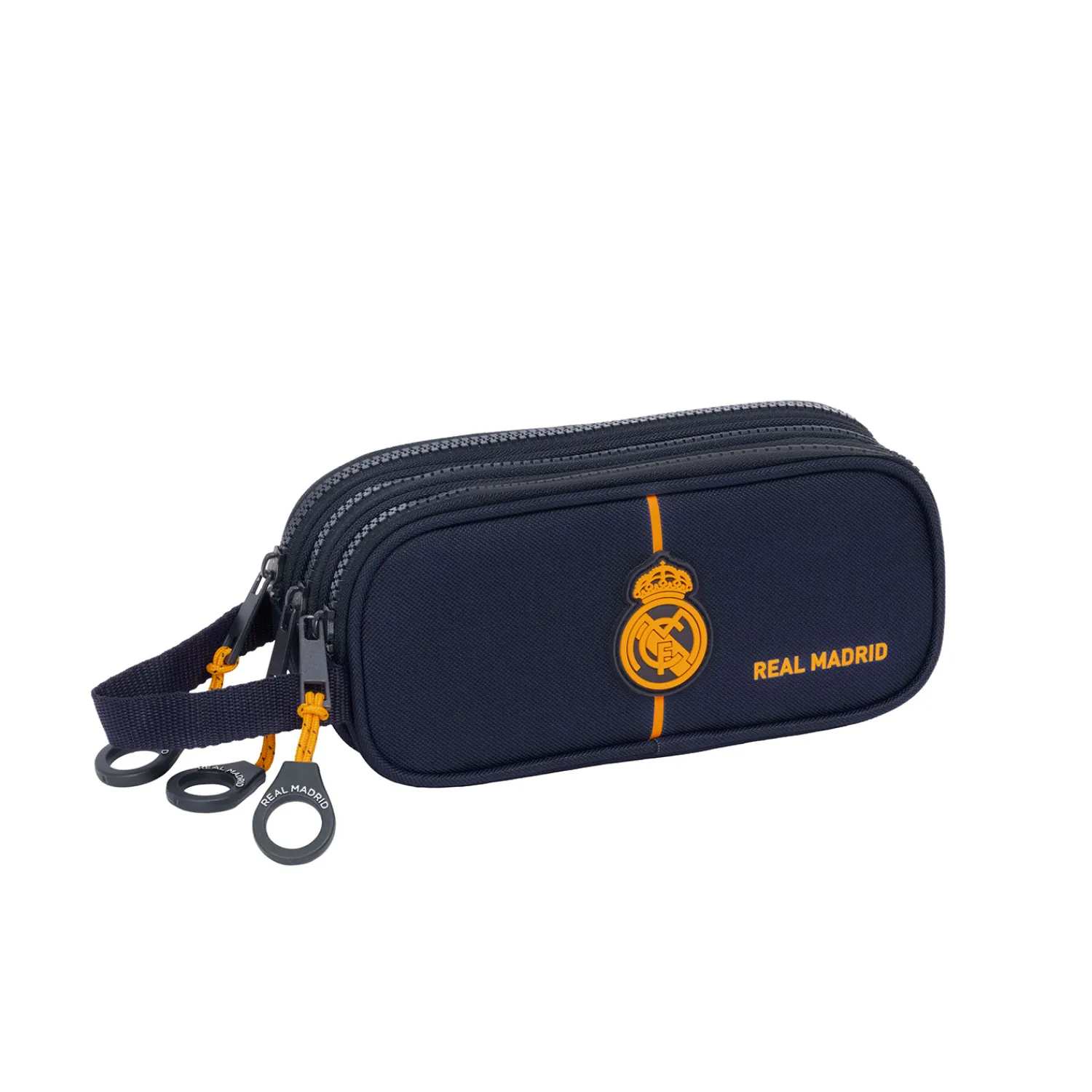 SAFTA S.A. Estuche Triple Azul Marino Real Madrid