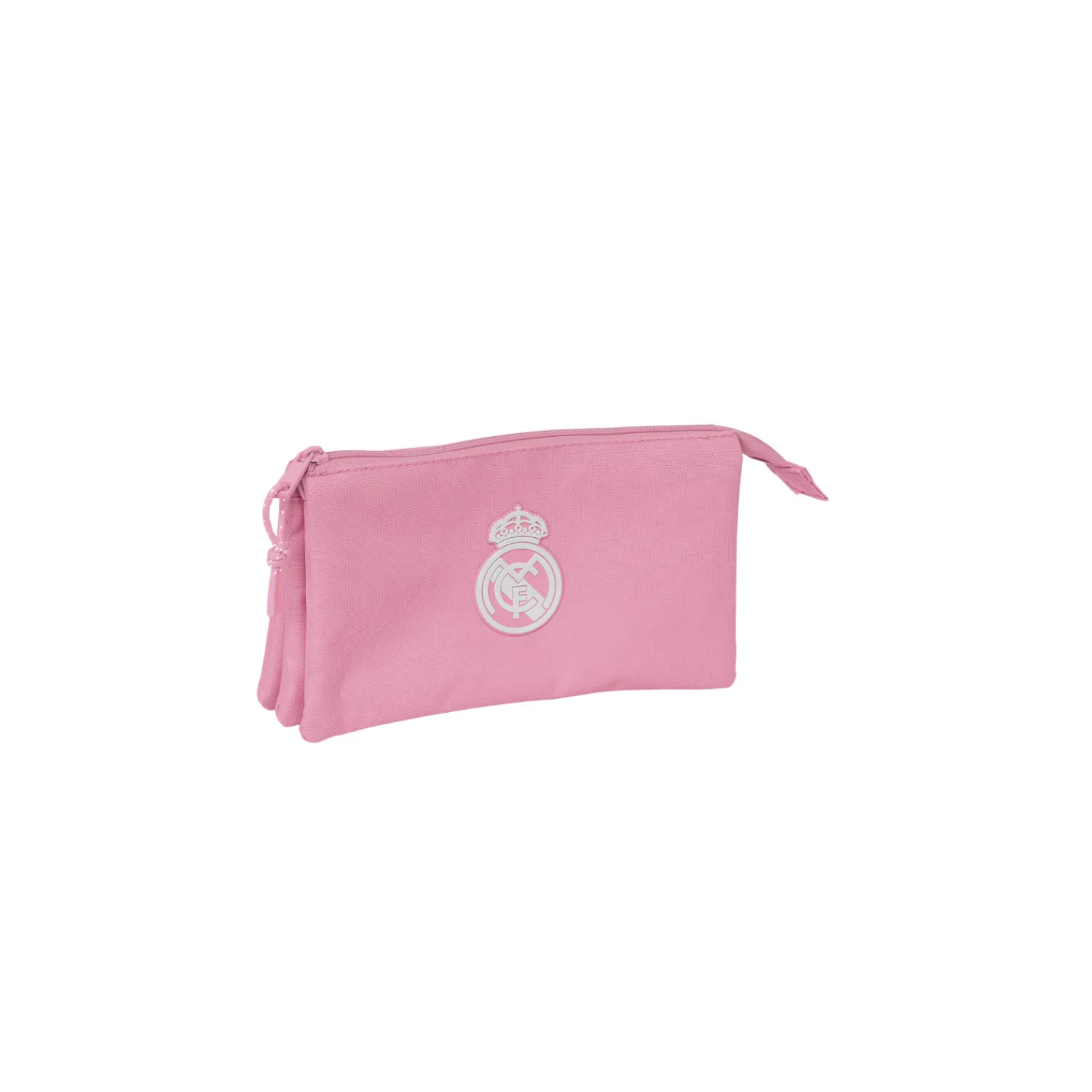 SAFTA S.A. Estuche Triple Rosa/Blanco Real Madrid