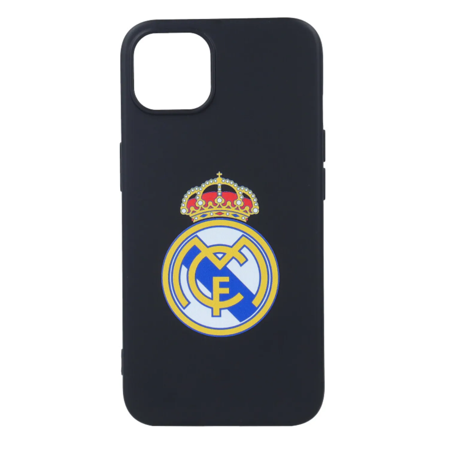 JLK Merchandising, S.L. Funda iPhone 14 Escudo Negro Real Madrid