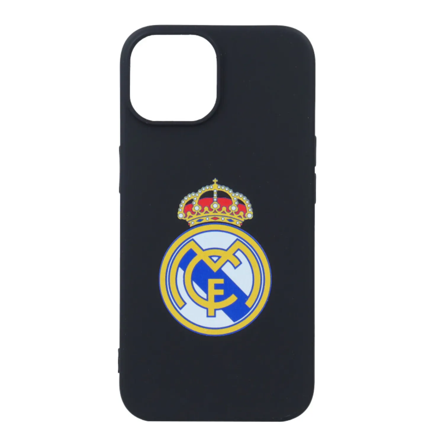 JLK Merchandising, S.L. Funda iPhone 15 Escudo Negro Real Madrid