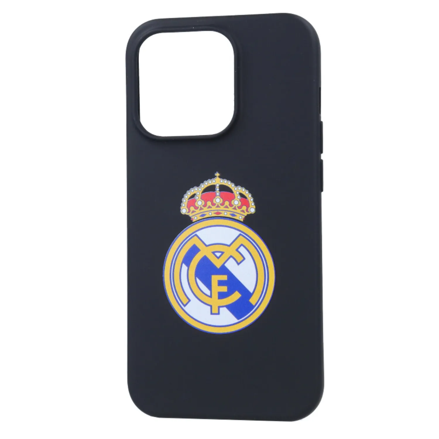 JLK Merchandising, S.L. Funda iPhone 14 Pro Escudo Negro Real Madrid