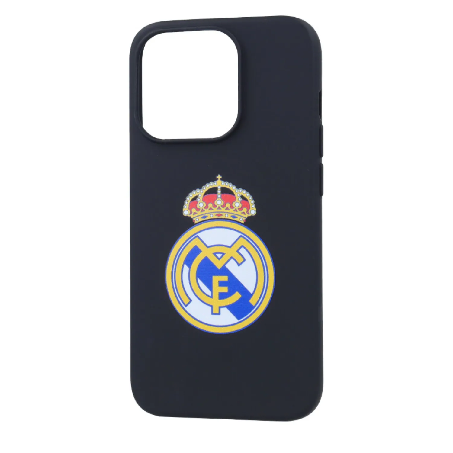 JLK Merchandising, S.L. Funda iPhone 15 Pro Escudo Negro Real Madrid