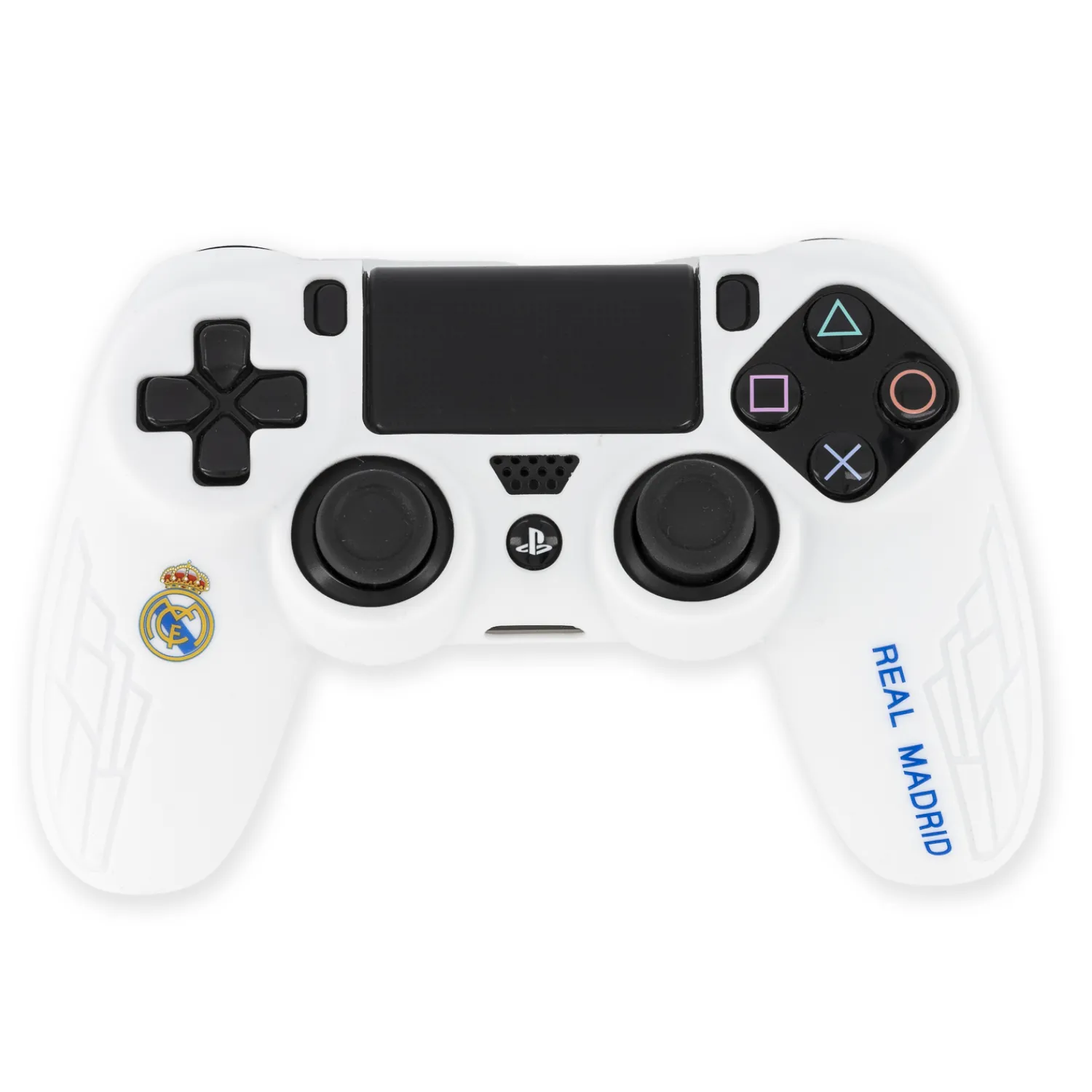 Fantroller Funda Mando PS4 Blanca Real Madrid