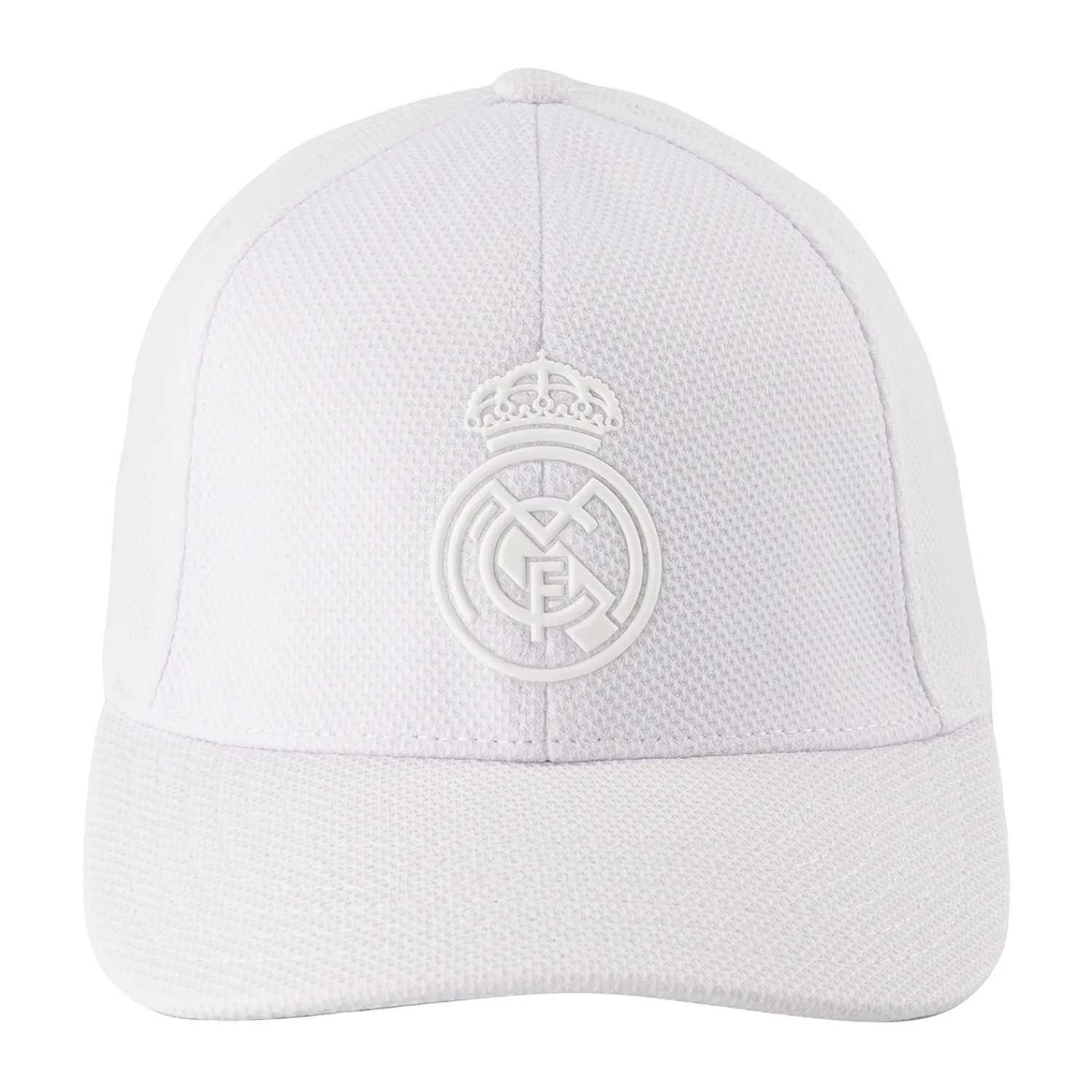 Project Rogers & JLK, S.L. Gorra Adulto Escudo Piqué Blanco Real Madrid