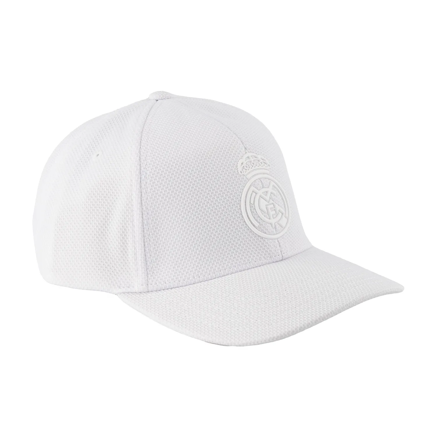 Project Rogers & JLK, S.L. Gorra Adulto Escudo Piqué Blanco Real Madrid