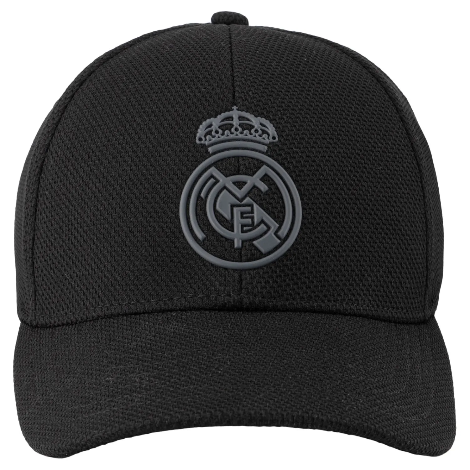 Project Rogers & JLK, S.L. Gorra Adulto Escudo Piqué Negra Real Madrid