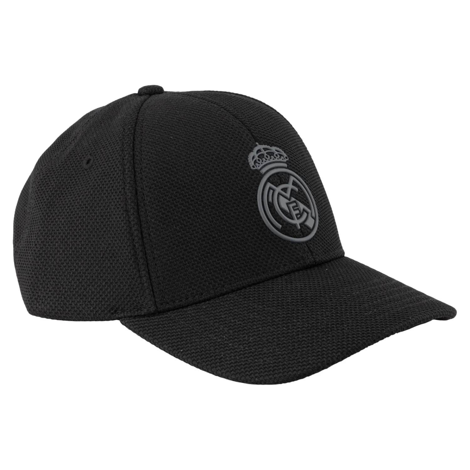 Project Rogers & JLK, S.L. Gorra Adulto Escudo Piqué Negra Real Madrid