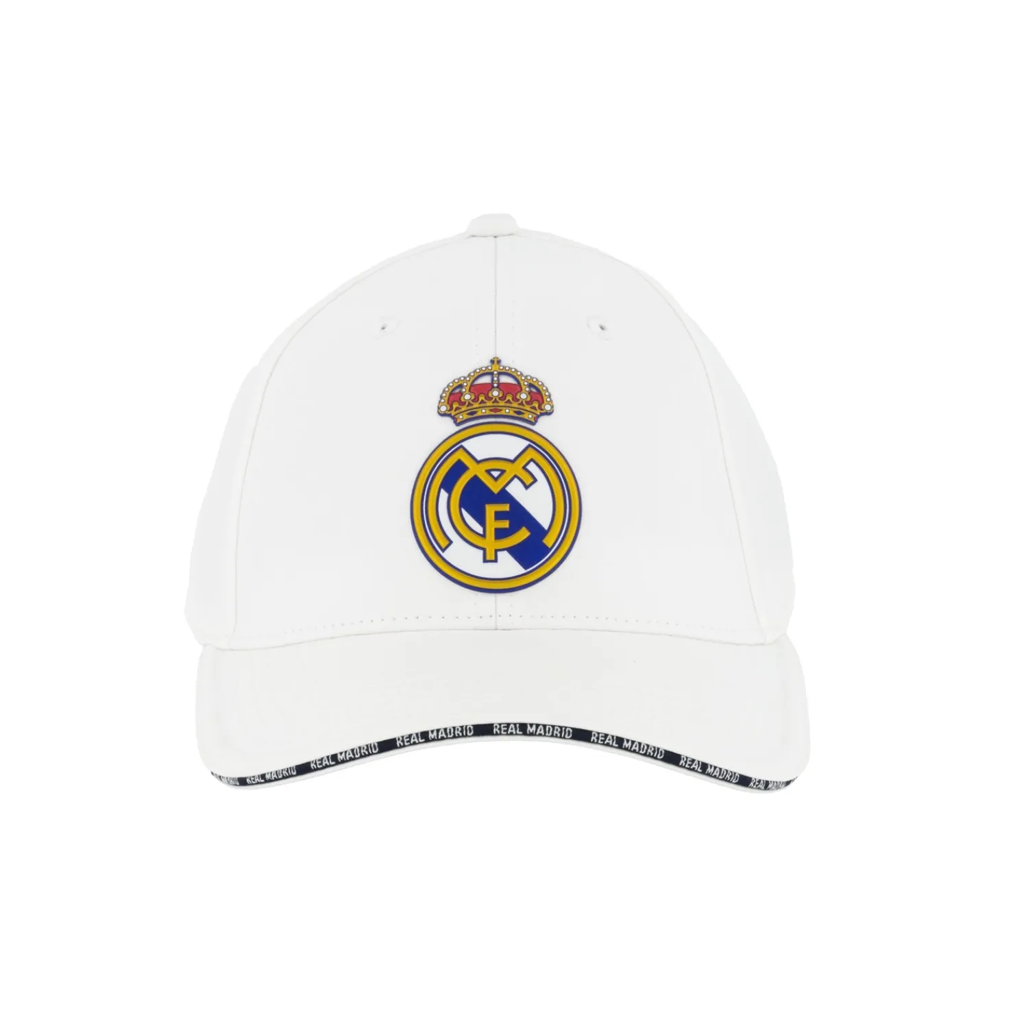 Project Rogers & JLK, S.L. Gorra Escudo Adulto Blanco/Mostaza/Navy Real Madrid