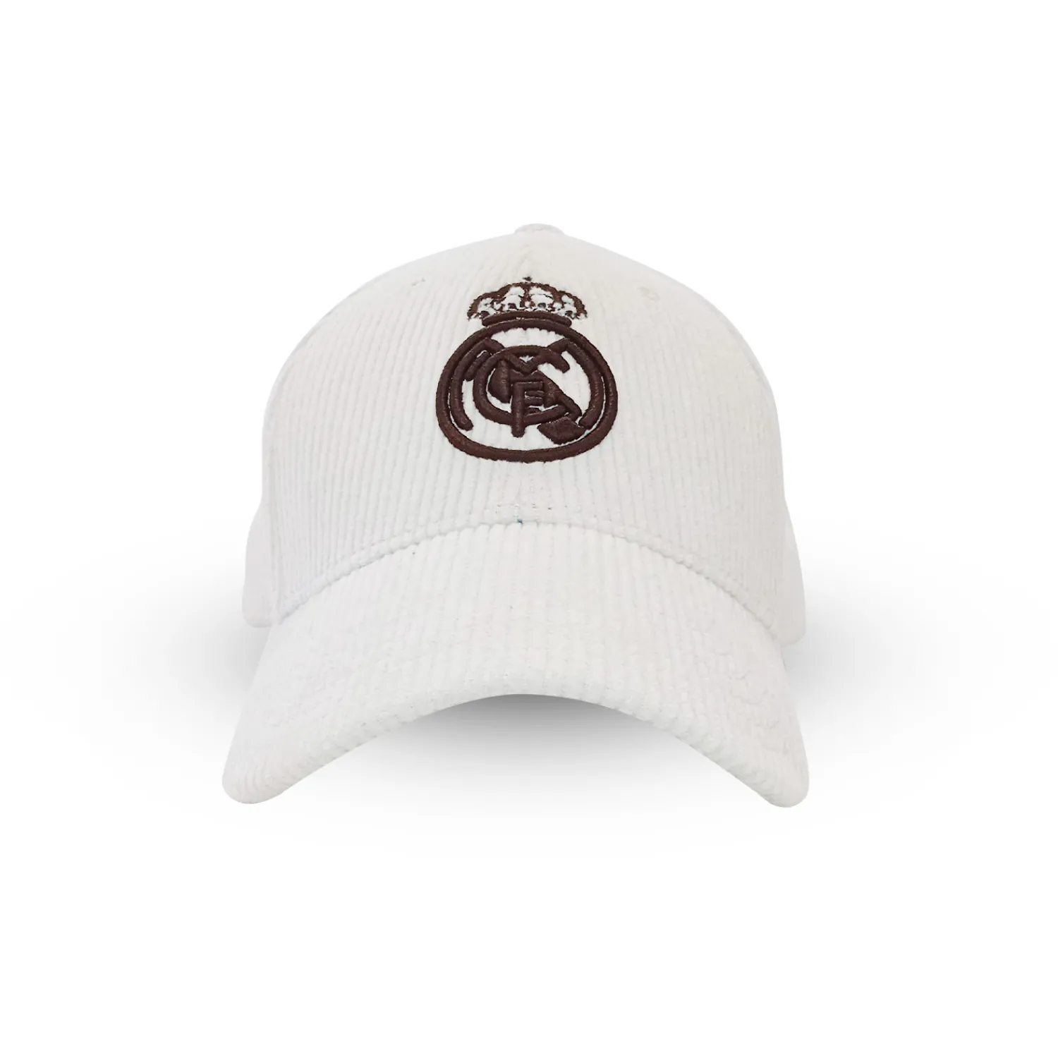 Project Rogers & JLK, S.L. Gorra Escudo de Pana Beige Real Madrid