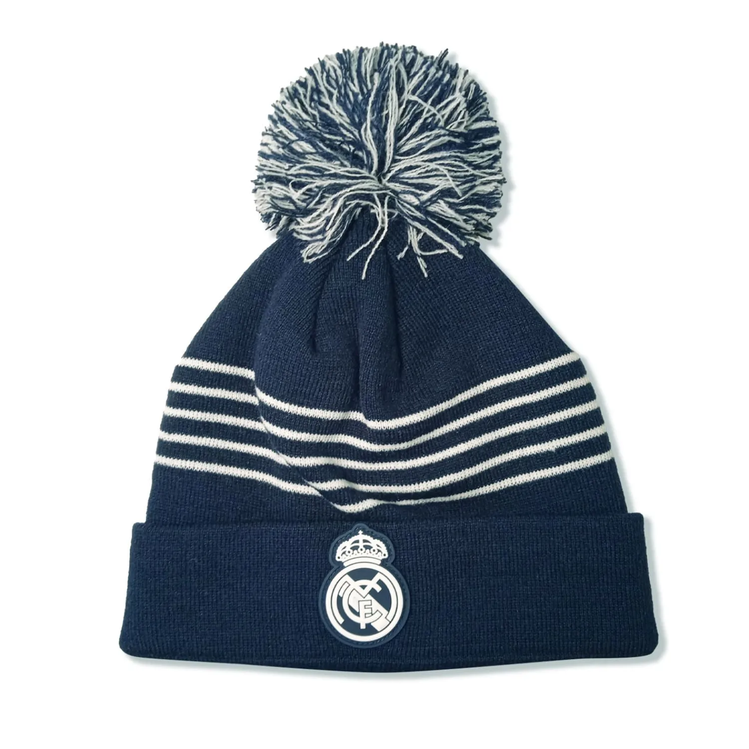 Project Rogers & JLK, S.L. Gorro Pompón Azul Marino Real Madrid