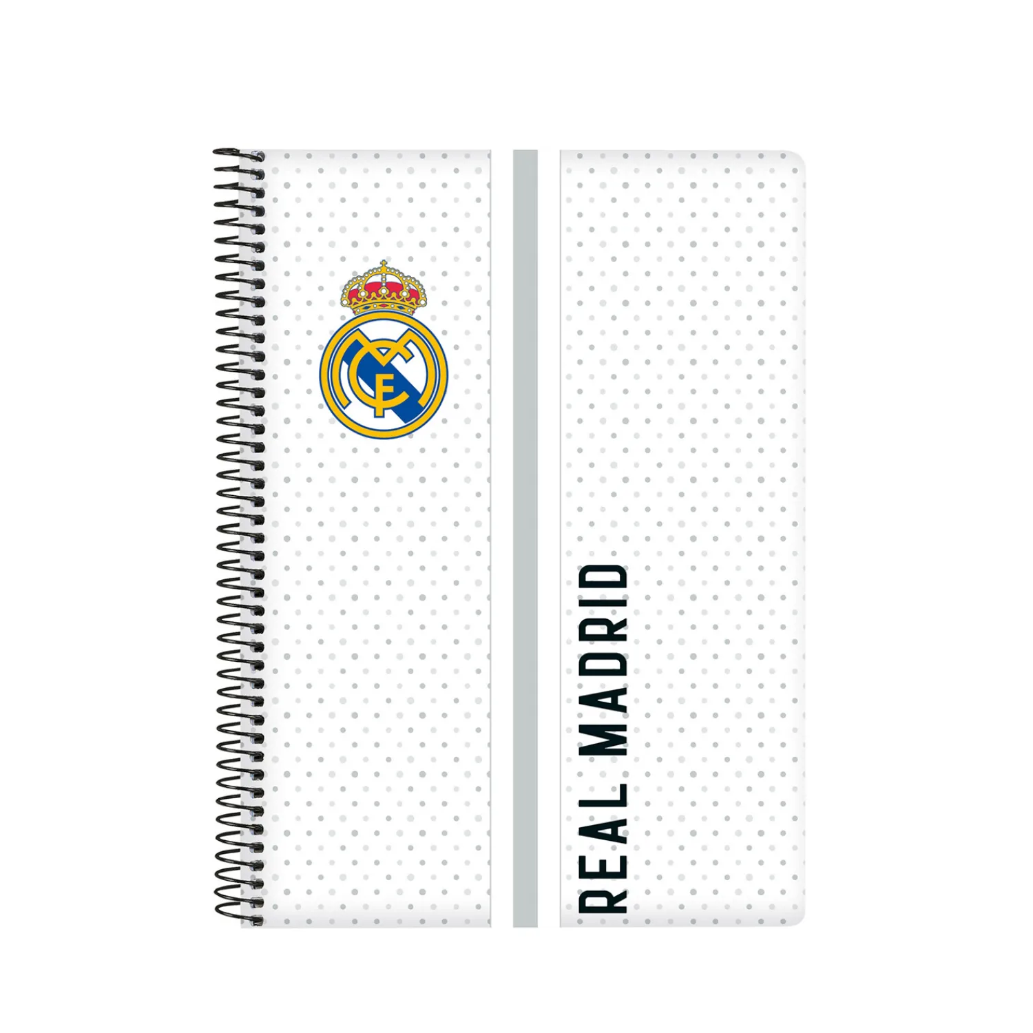 SAFTA S.A. Libreta Blanco/Negro Real Madrid