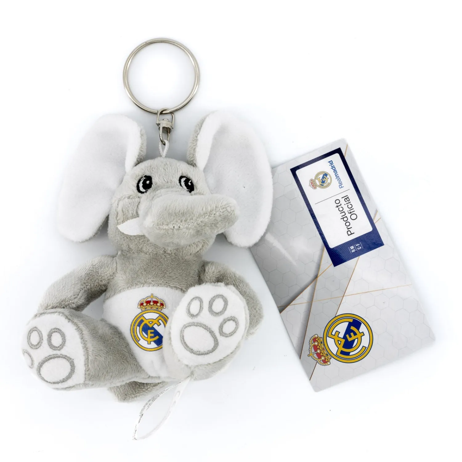 CyP Brands Evolution S.L. Llavero Elefante Peluche Real Madrid