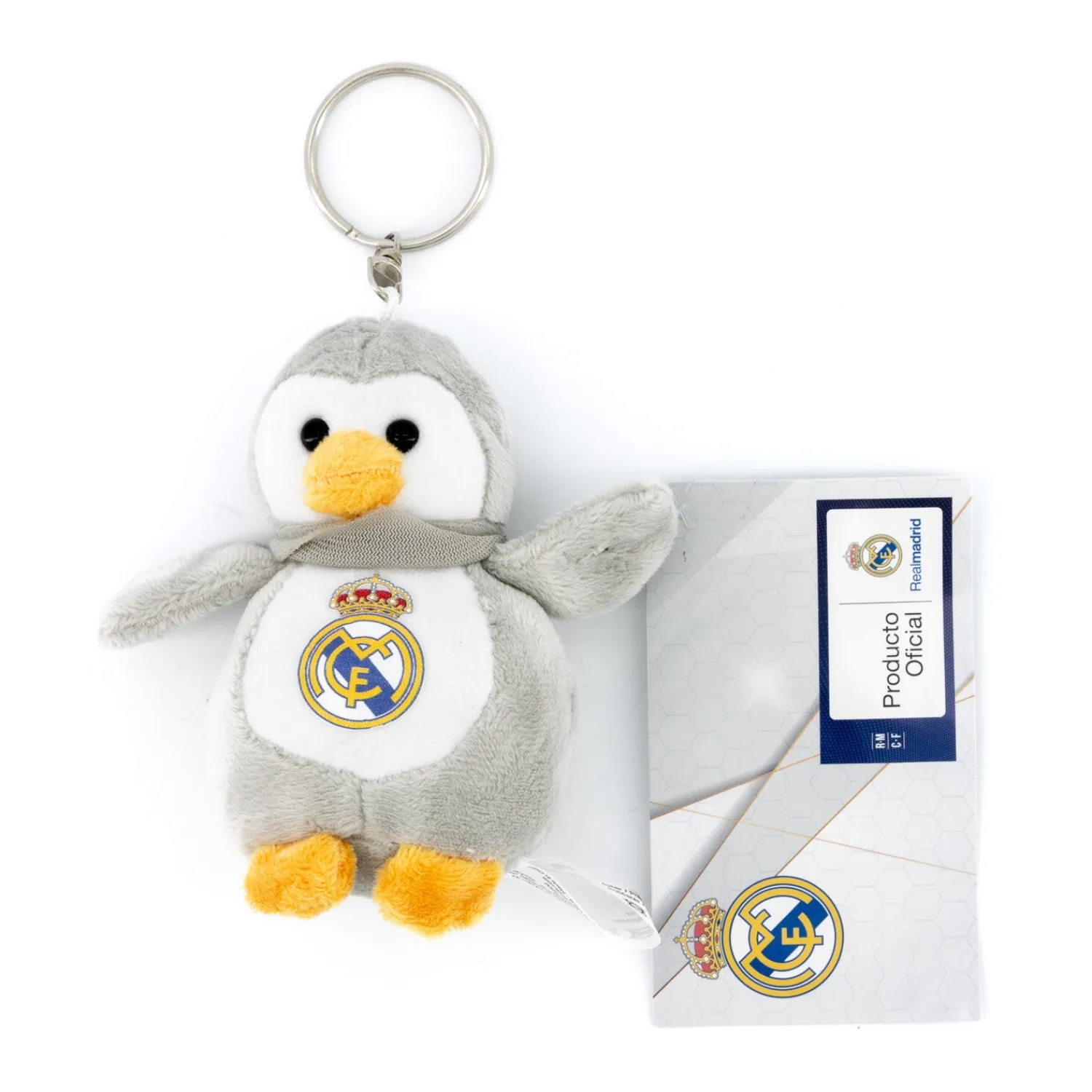 CyP Brands Evolution S.L. Llavero Pingüino Peluche Real Madrid