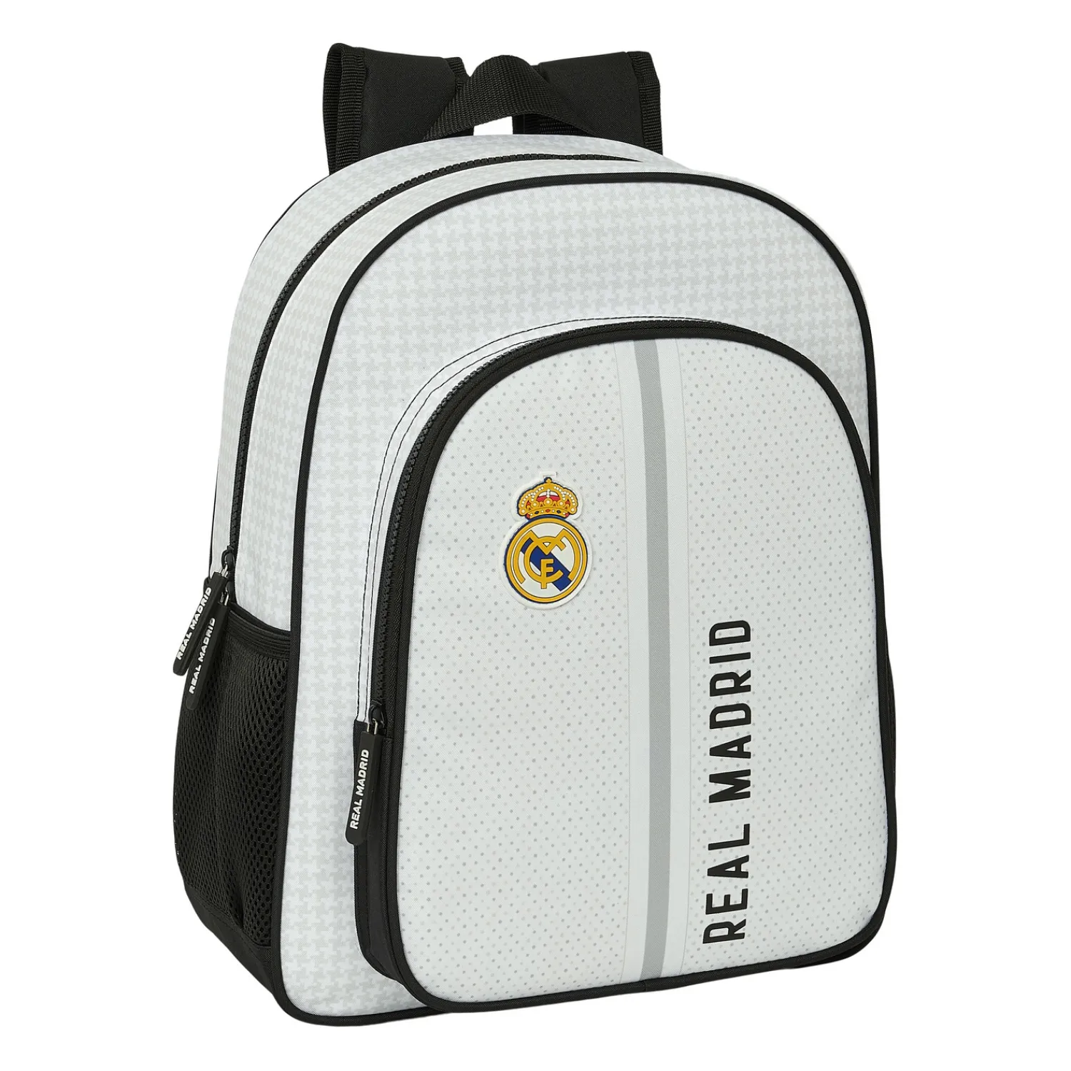 SAFTA S.A. Mochila Niños Blanca/Negra Real Madrid