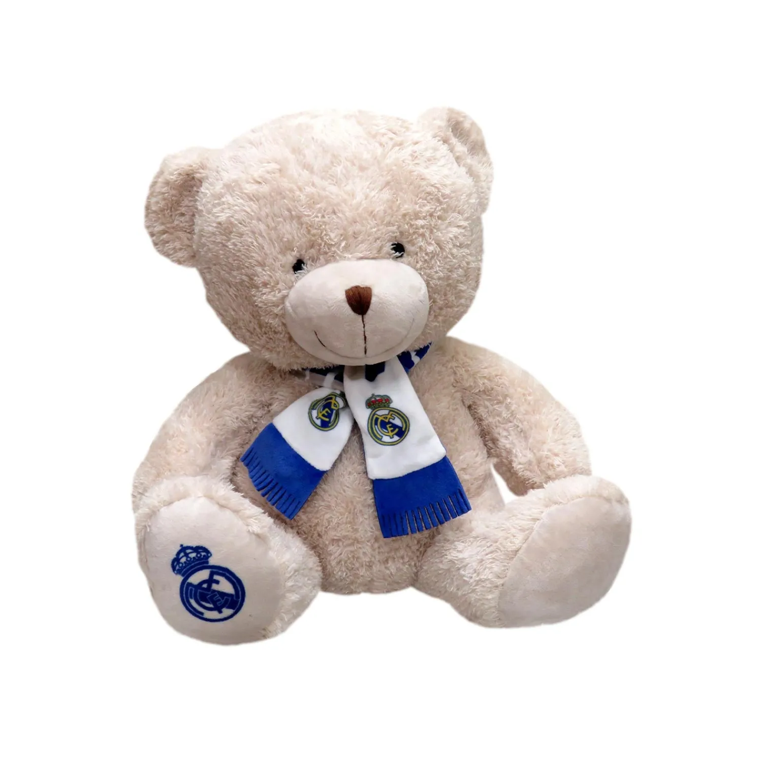 CyP Brands Evolution S.L. Osito Peluche Bufanda 35cm. Real Madrid