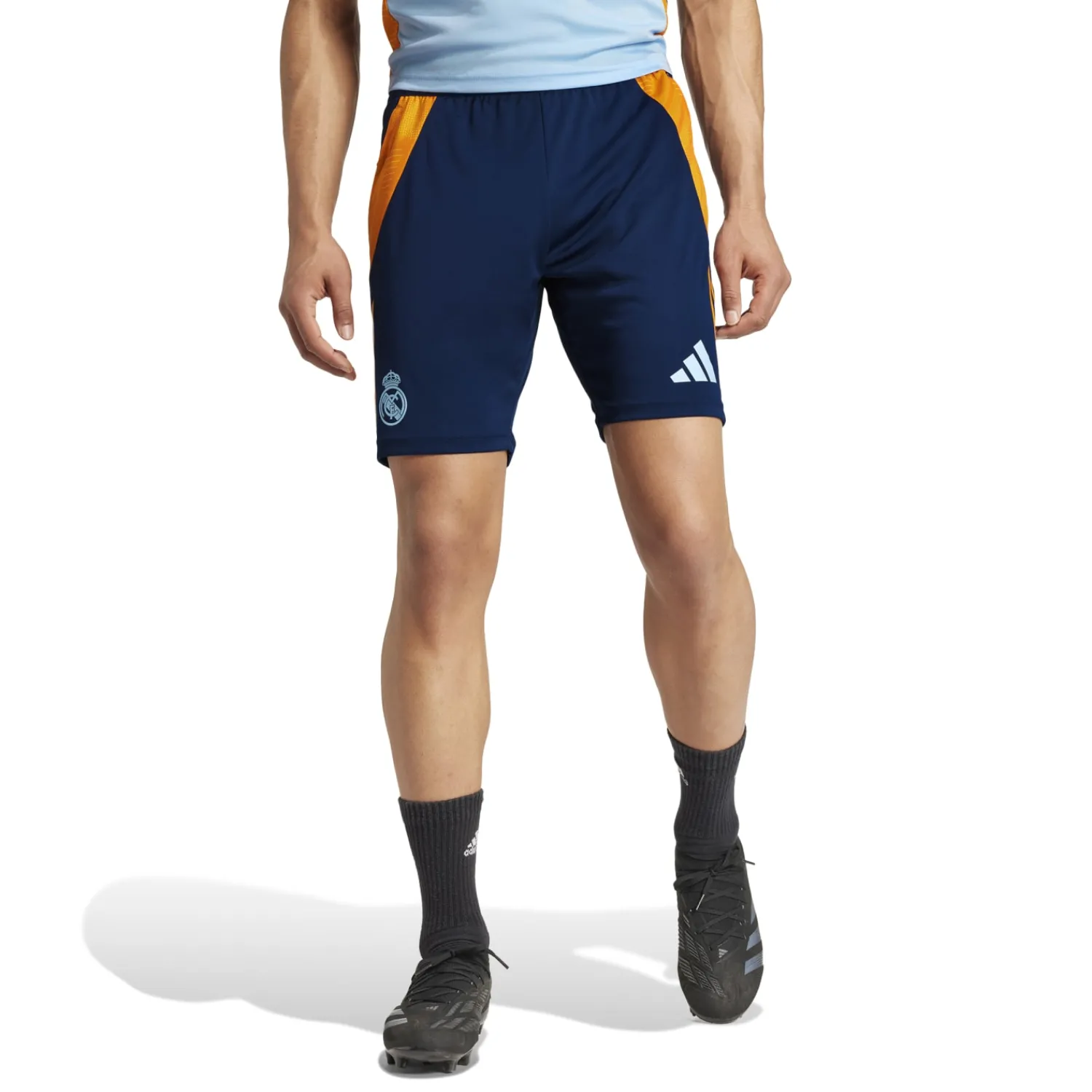 Hombre Adidas España, S.A.U Pantalón Corto Hombre Entrenamiento Azul Marino 24/25