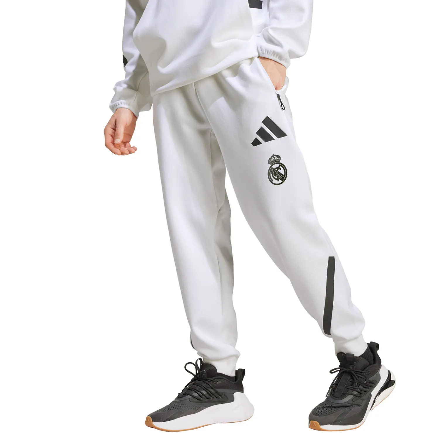 Hombre Adidas España, S.A.U Pantalón Hombre adidas Real Urban Blanco