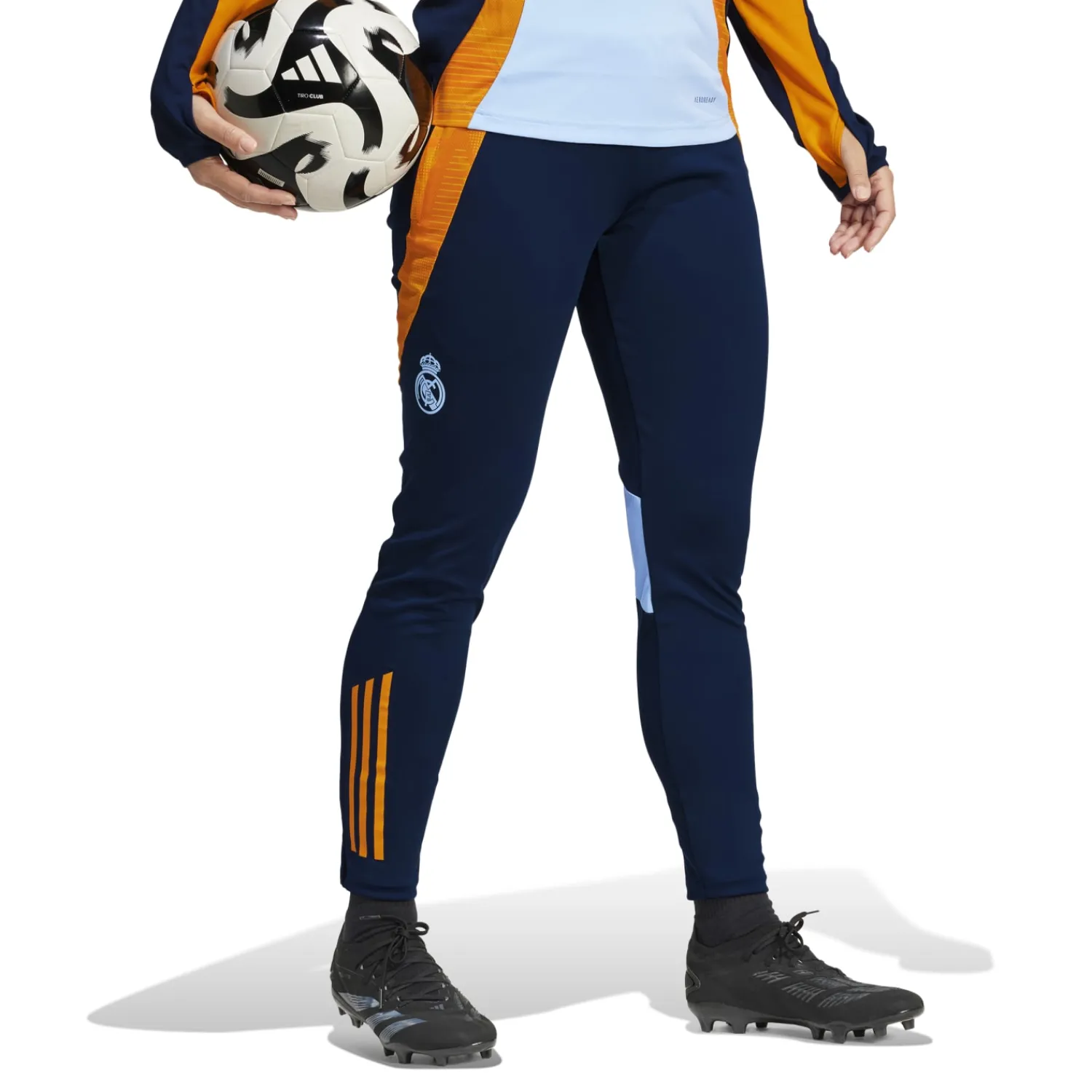 Mujer Adidas España, S.A.U Pantalón Mujer Entrenamiento Azul Marino 24/25