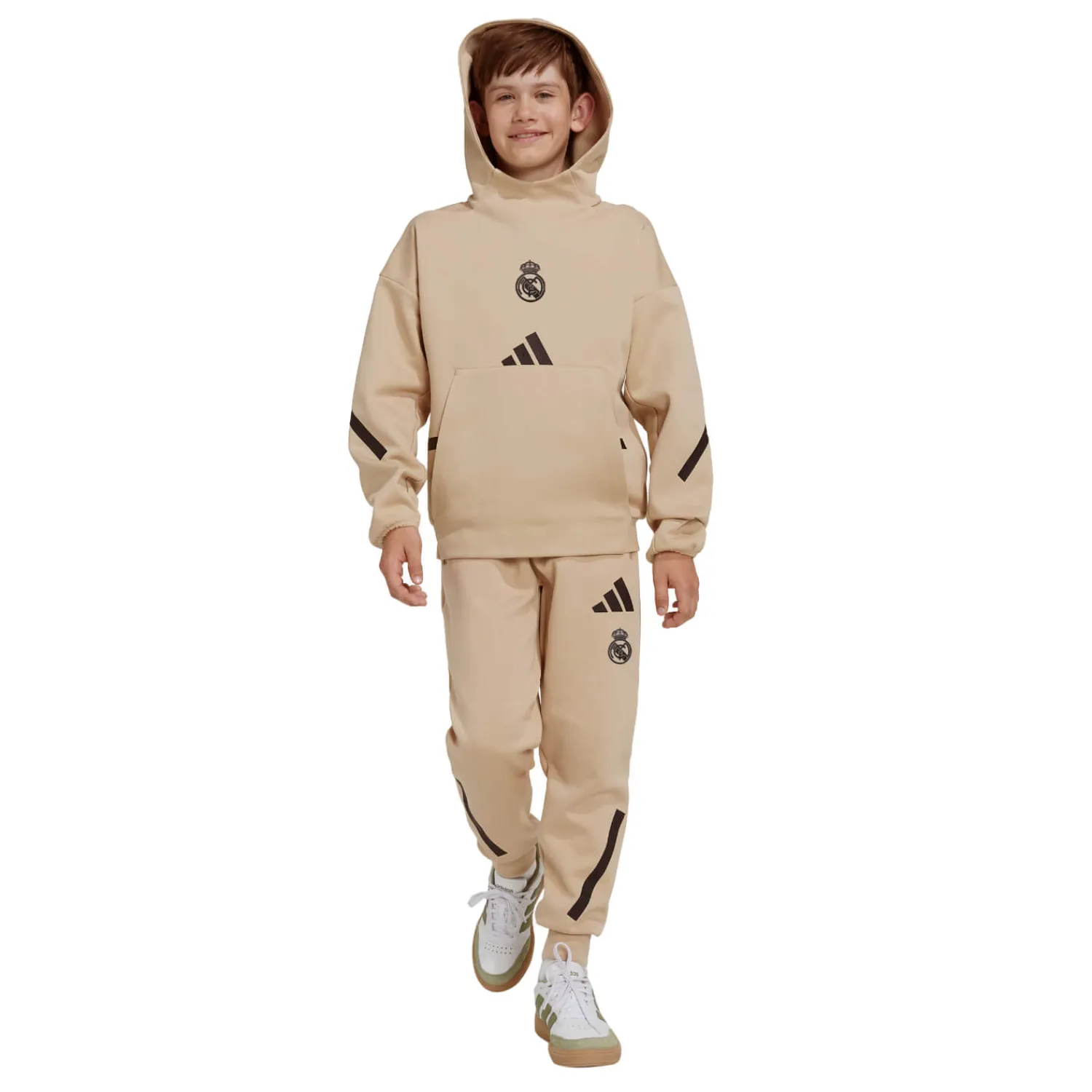 Adidas España, S.A.U Pantalón Niños adidas Real Urban Beige