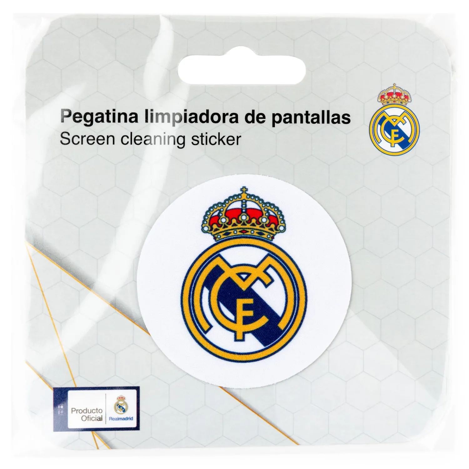 Friendly License S.L. Pegatina Limpia Pantalla Real Madrid