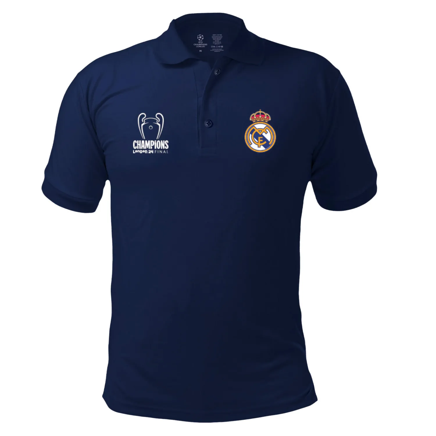 Hombre The Great Branding Company Polo Campeones UCL 15 Azul Marino Hombre