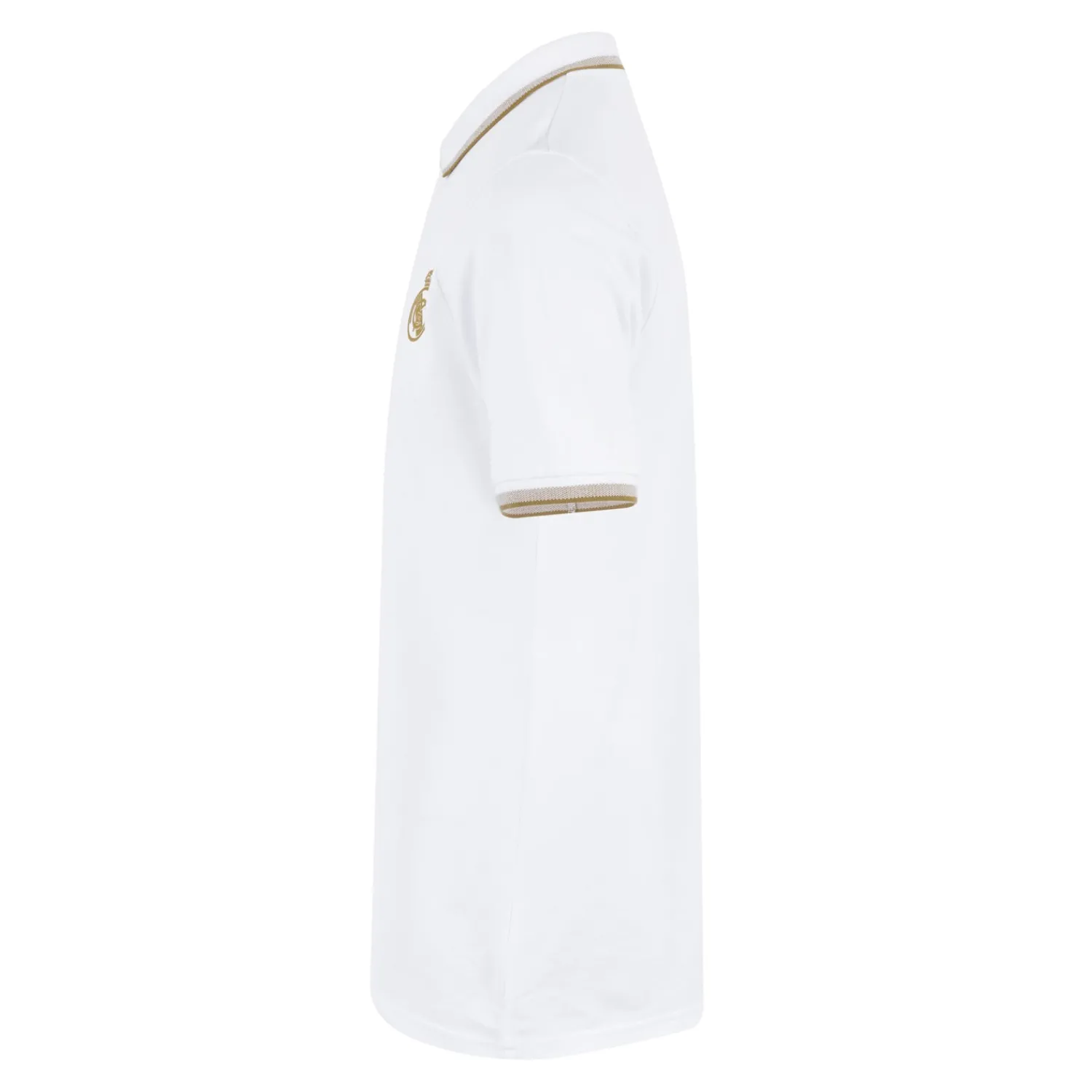 Hombre OSDM Polo Hombre White & Gold