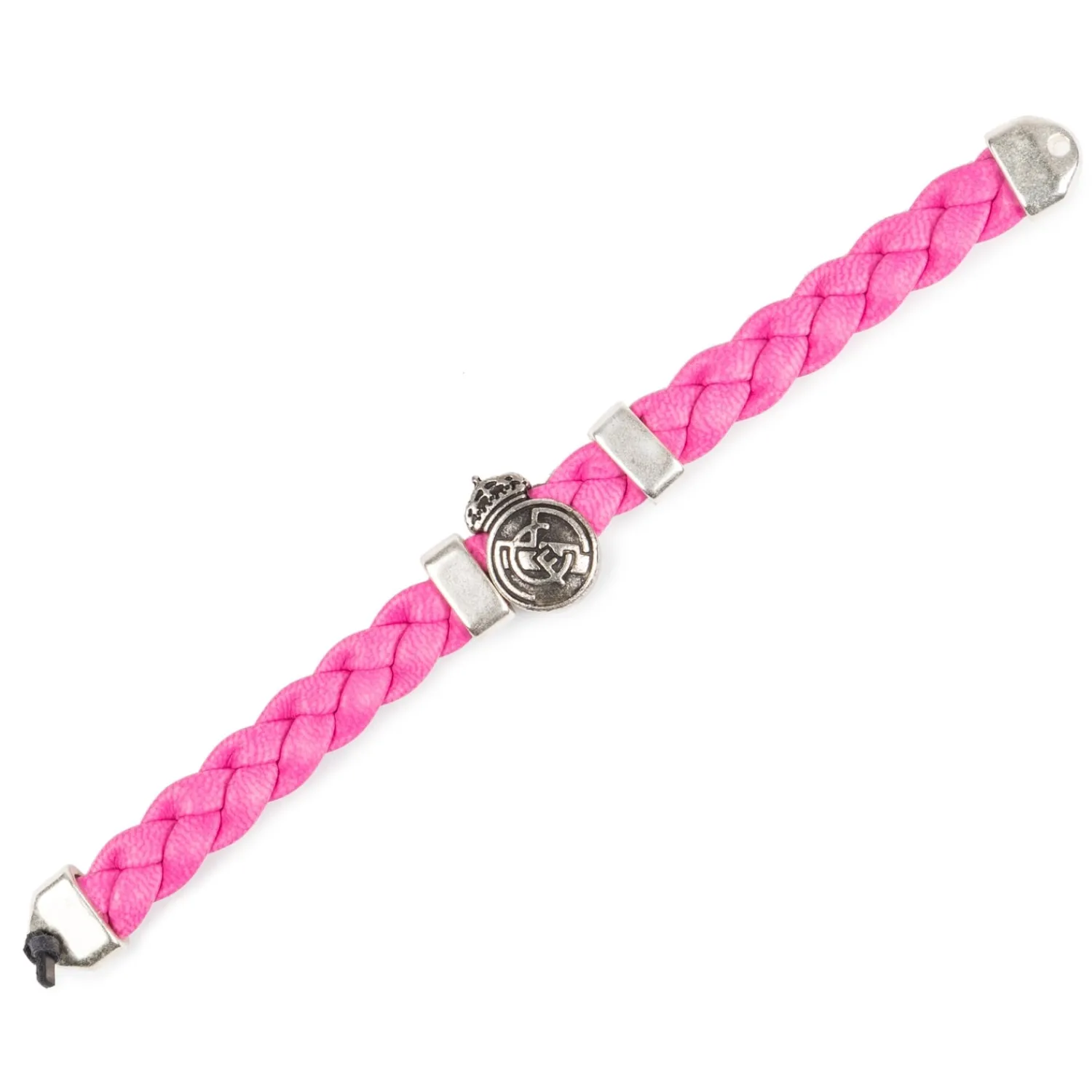 JLK Merchandising, S.L. Pulsera Trenza Rosa Real Madrid