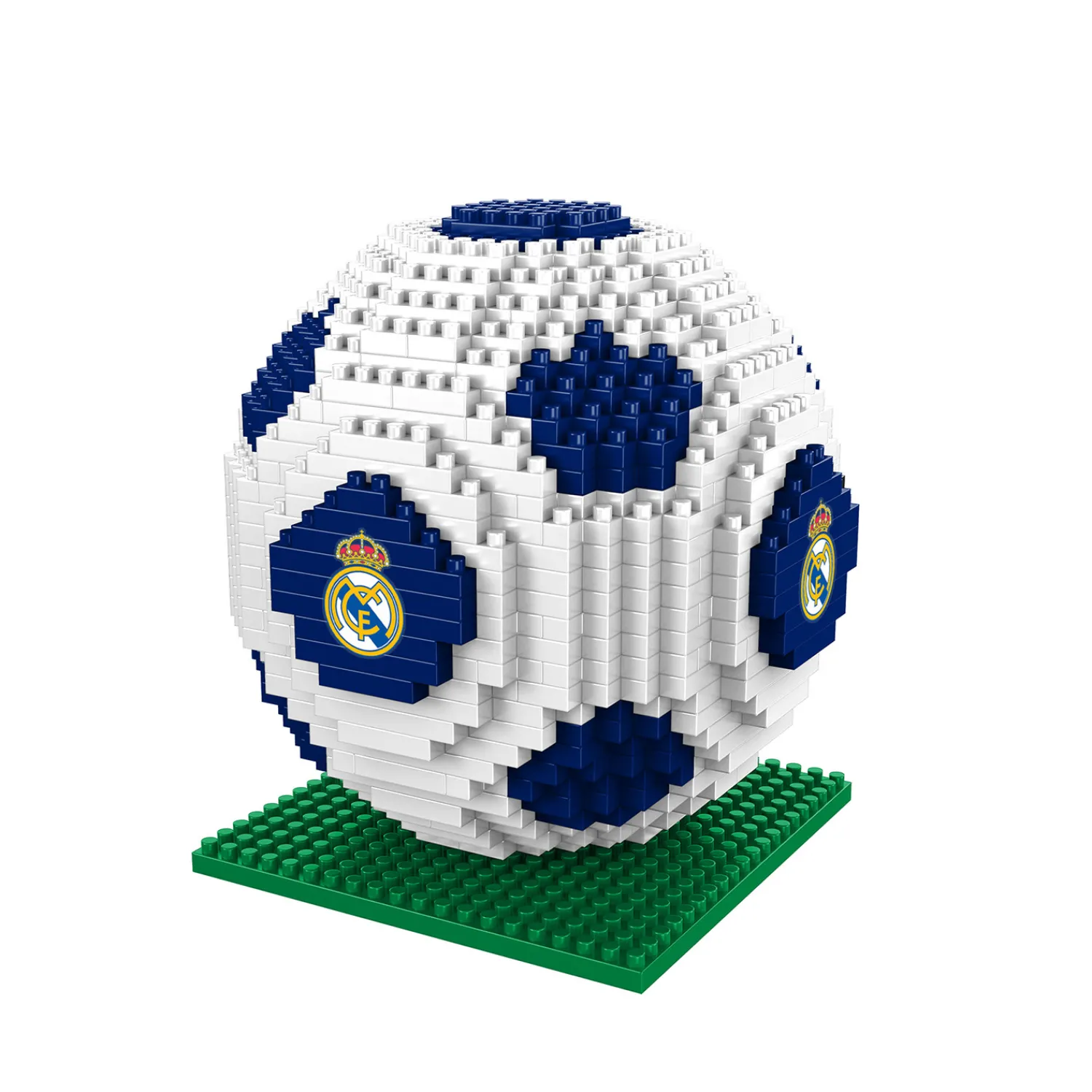 FOREVER COLLECTIBLES Puzzle BRXLZ 3D Balón de Fútbol Real Madrid