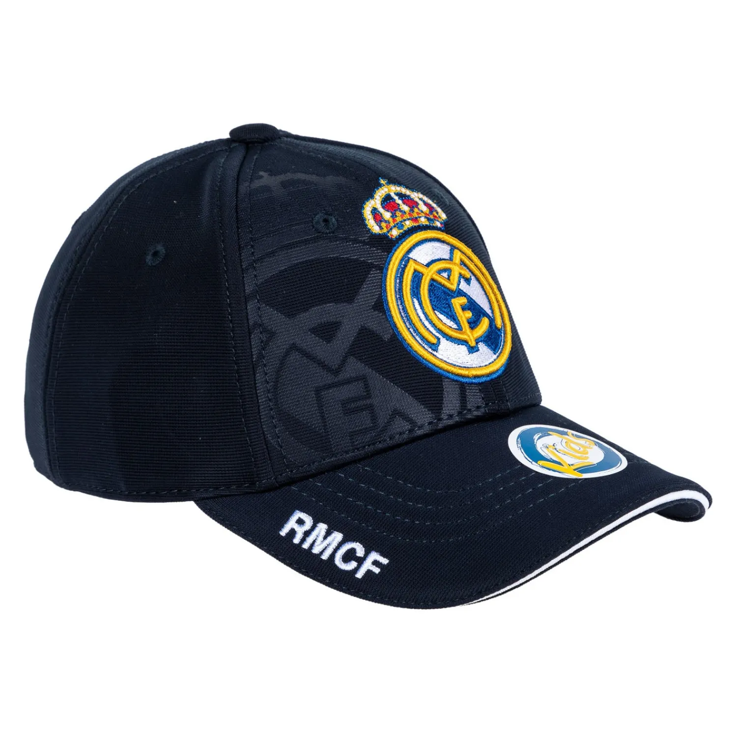 Project & Rogers Real Madrid Gorra Escudo e Iniciales Niño Azul