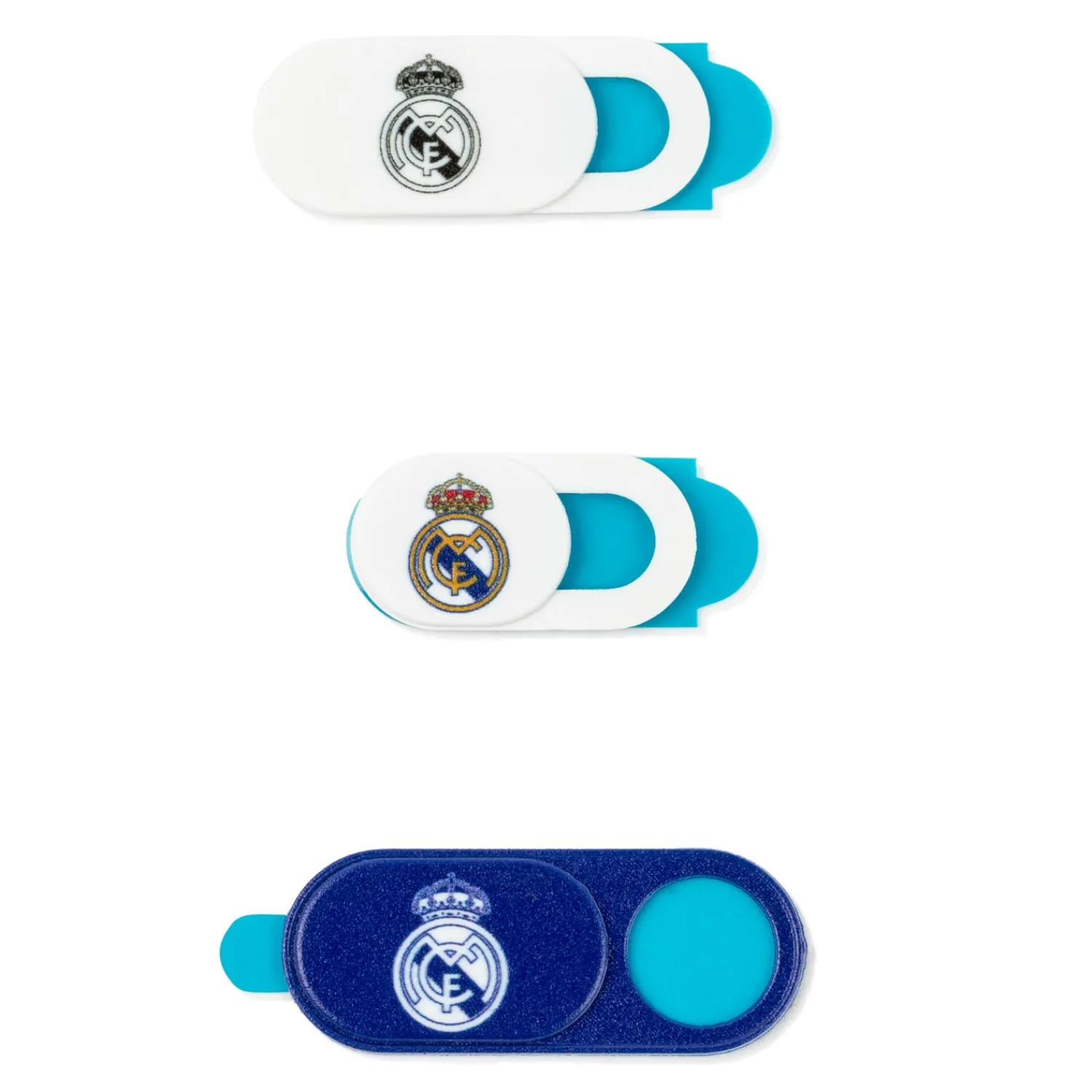 Friendly License S.L. Set 3 Protectores Webcam Real Madrid