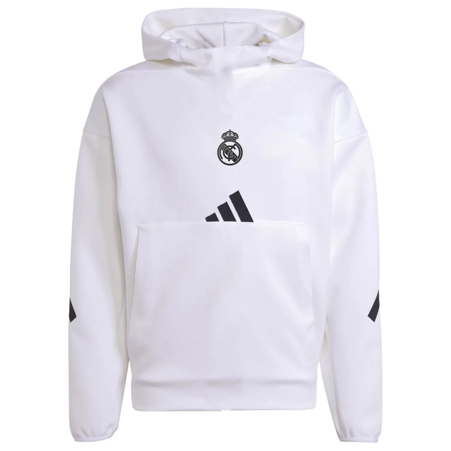 Hombre Adidas España, S.A.U Sudadera con capucha Hombre adidas Real Urban Blanca