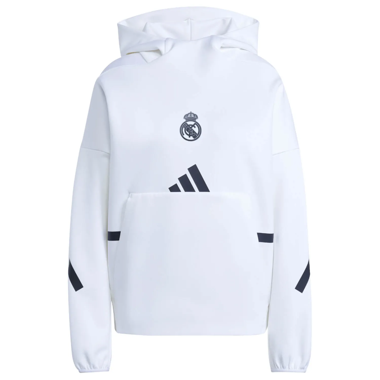 Mujer Adidas España, S.A.U Sudadera con capucha Mujer adidas Real Urban Blanca