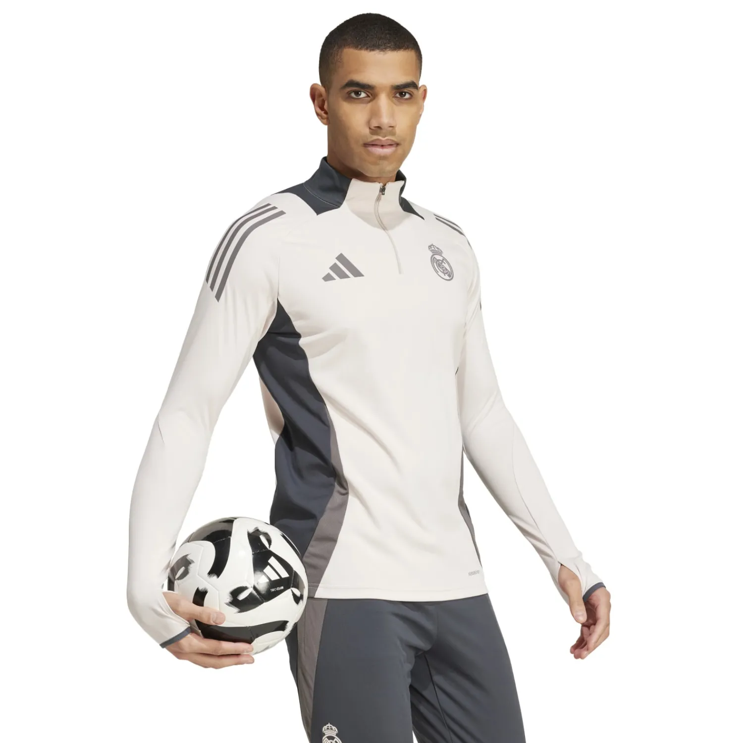 Hombre Adidas España, S.A.U Sudadera Hombre adidas Entrenamiento UCL Beige 24/25