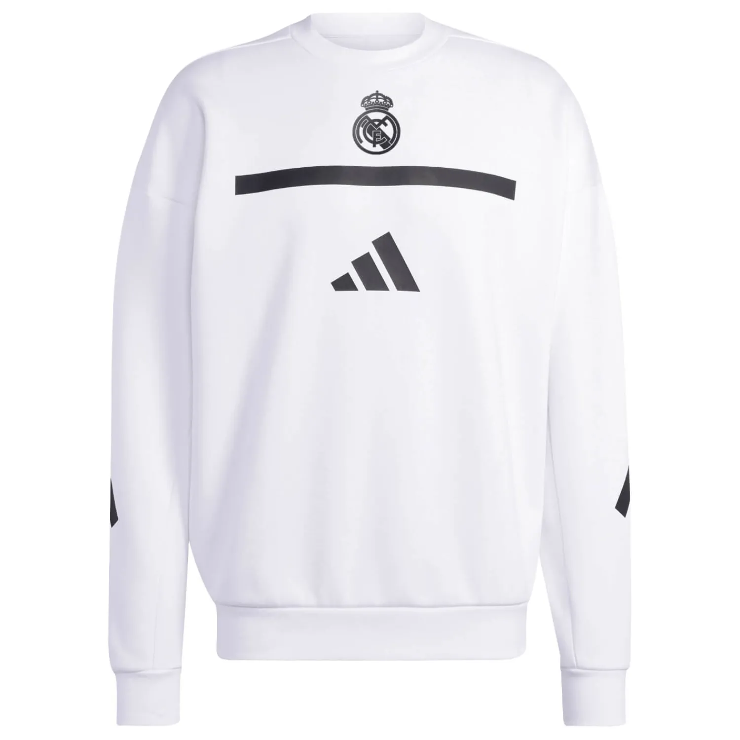 Hombre Adidas España, S.A.U Sudadera Hombre adidas Real Urban Blanca